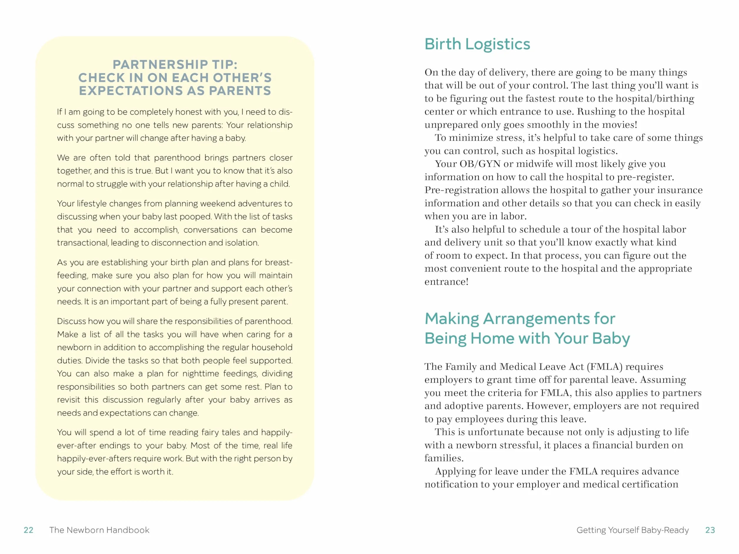 The Newborn Handbook: Your Guide to Bringing Home Baby