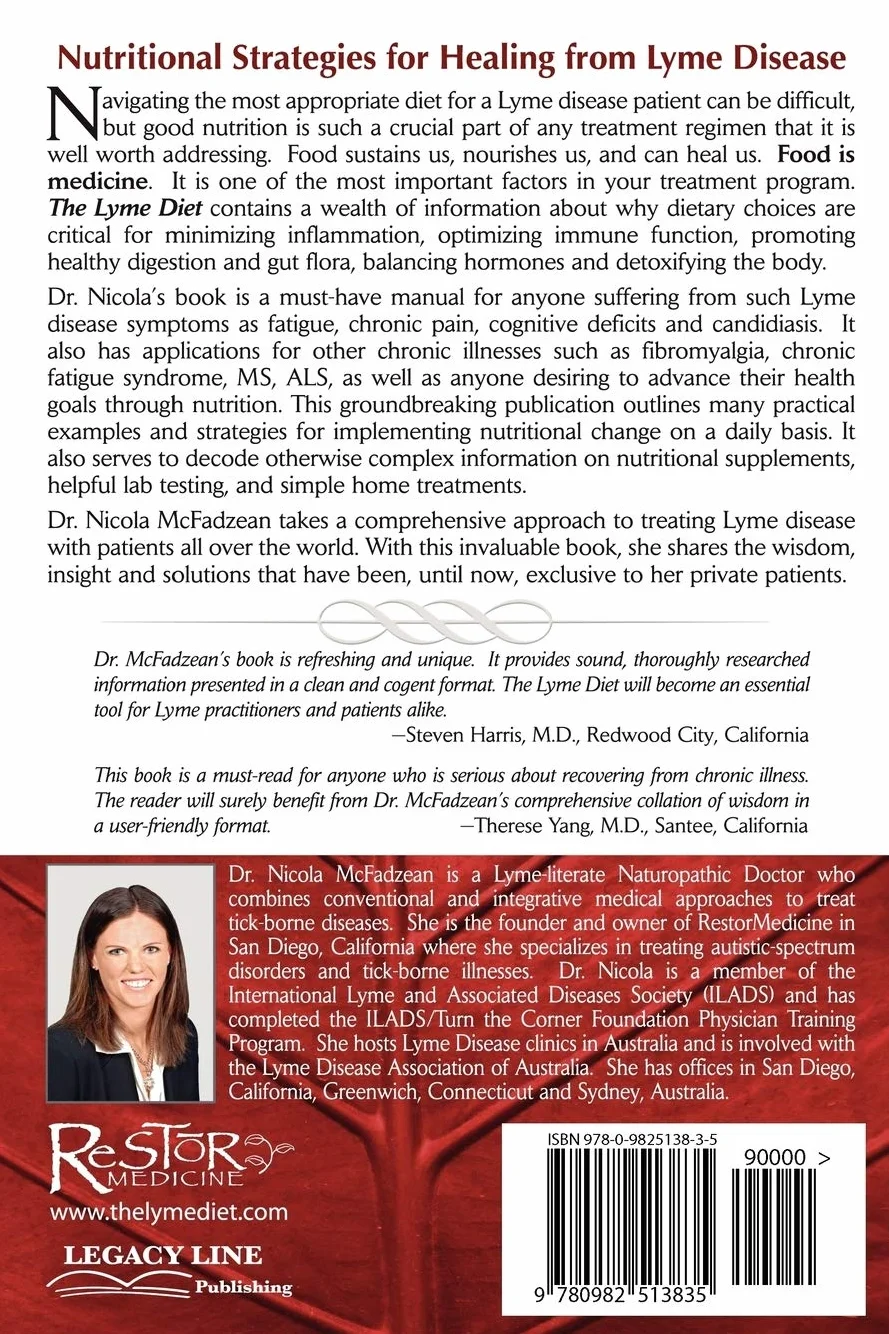 The Lyme Diet: Nutritional Strategies for Healing from Lyme Disease