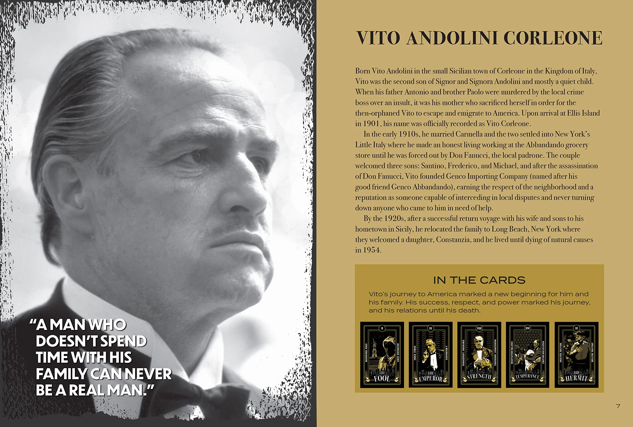 The Godfather Tarot: Includes: A 78-card Tarot Deck and a Book on the Corleone Family and its History