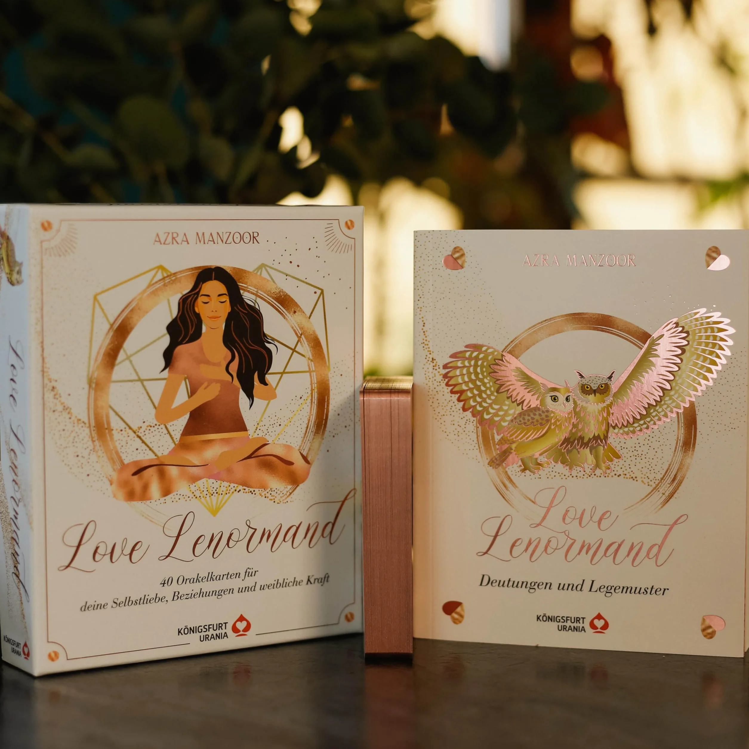 Love Lenormand - 40 Orakelkarten für deine Selbstliebe, Beziehung, weibliche Kraft