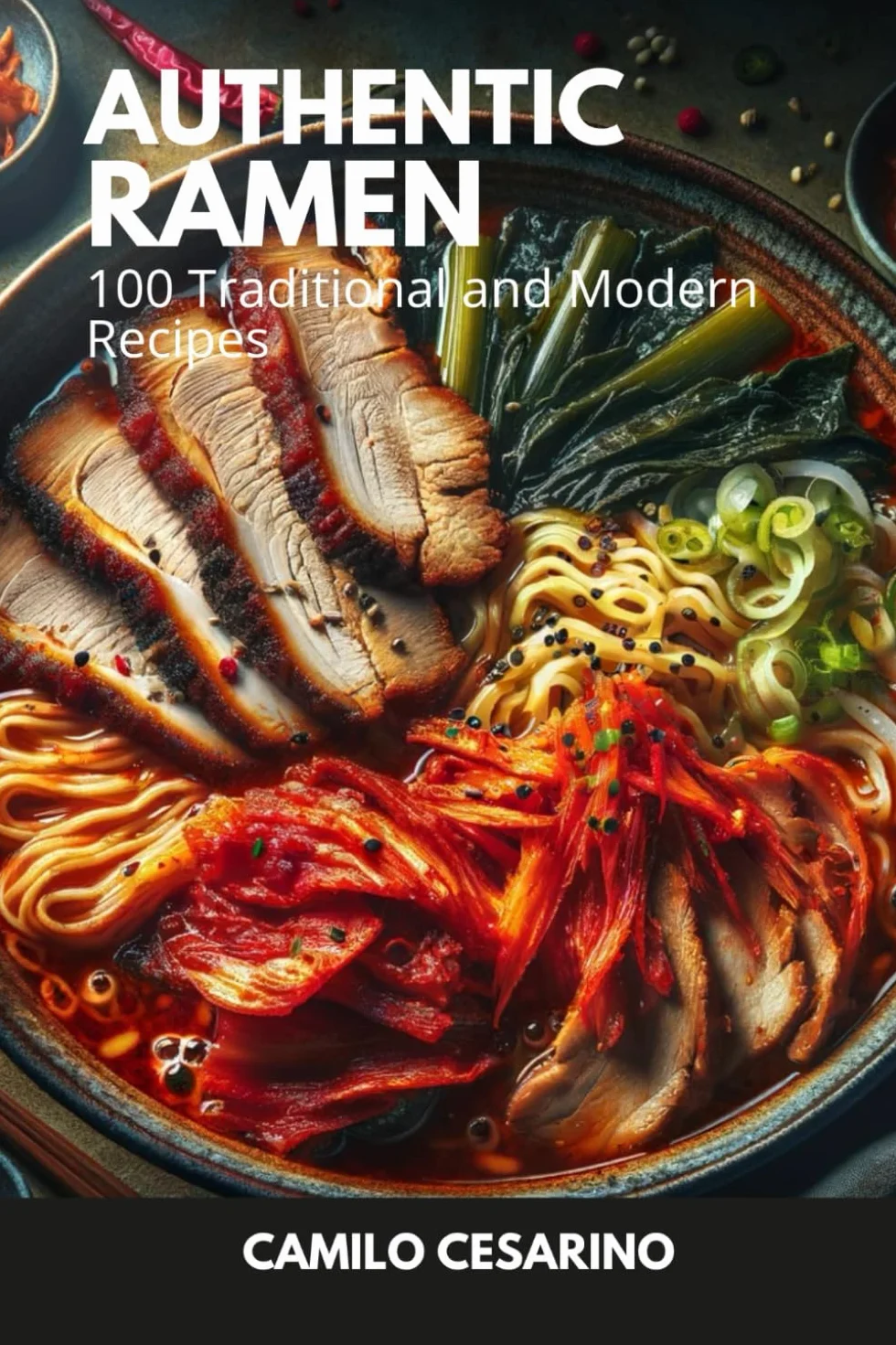 Authentic Ramen - 100 Traditional and Modern Recipes: Explore the Flavors of Japan: Techniques, Secret Ingredients and Creative Variations for Ramen