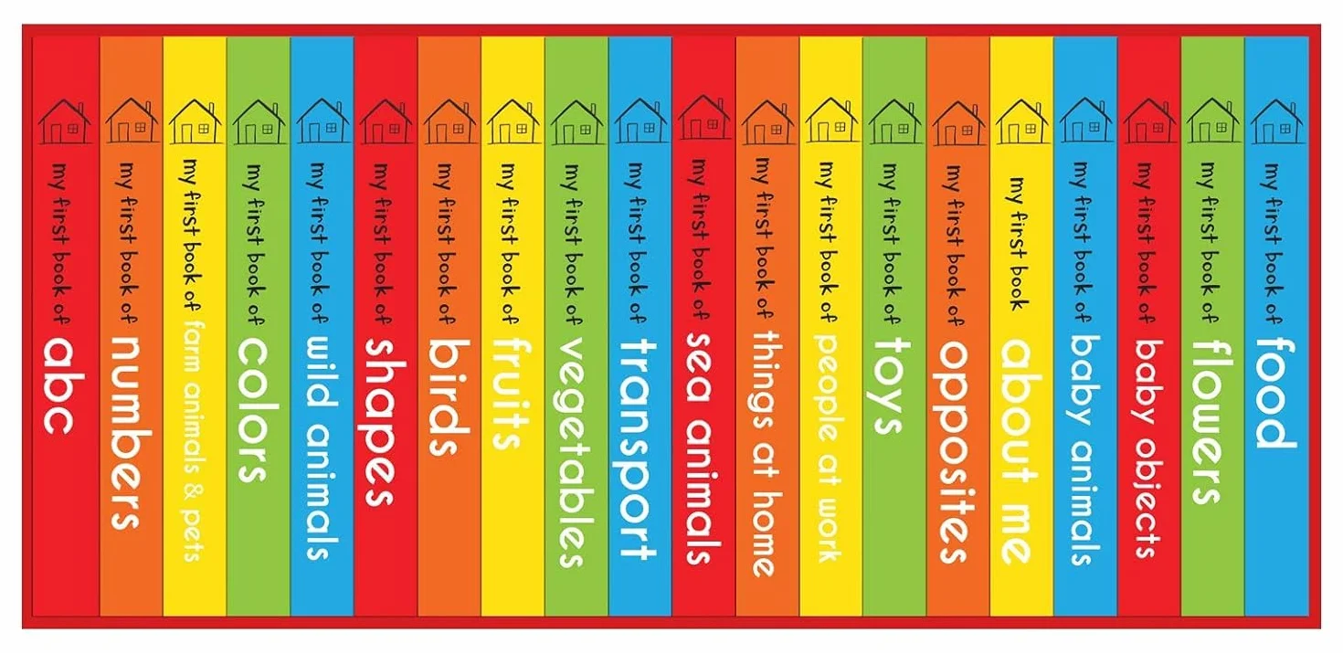My First Learning Library Box Set 2: Box Set of 20 Board Books for Children