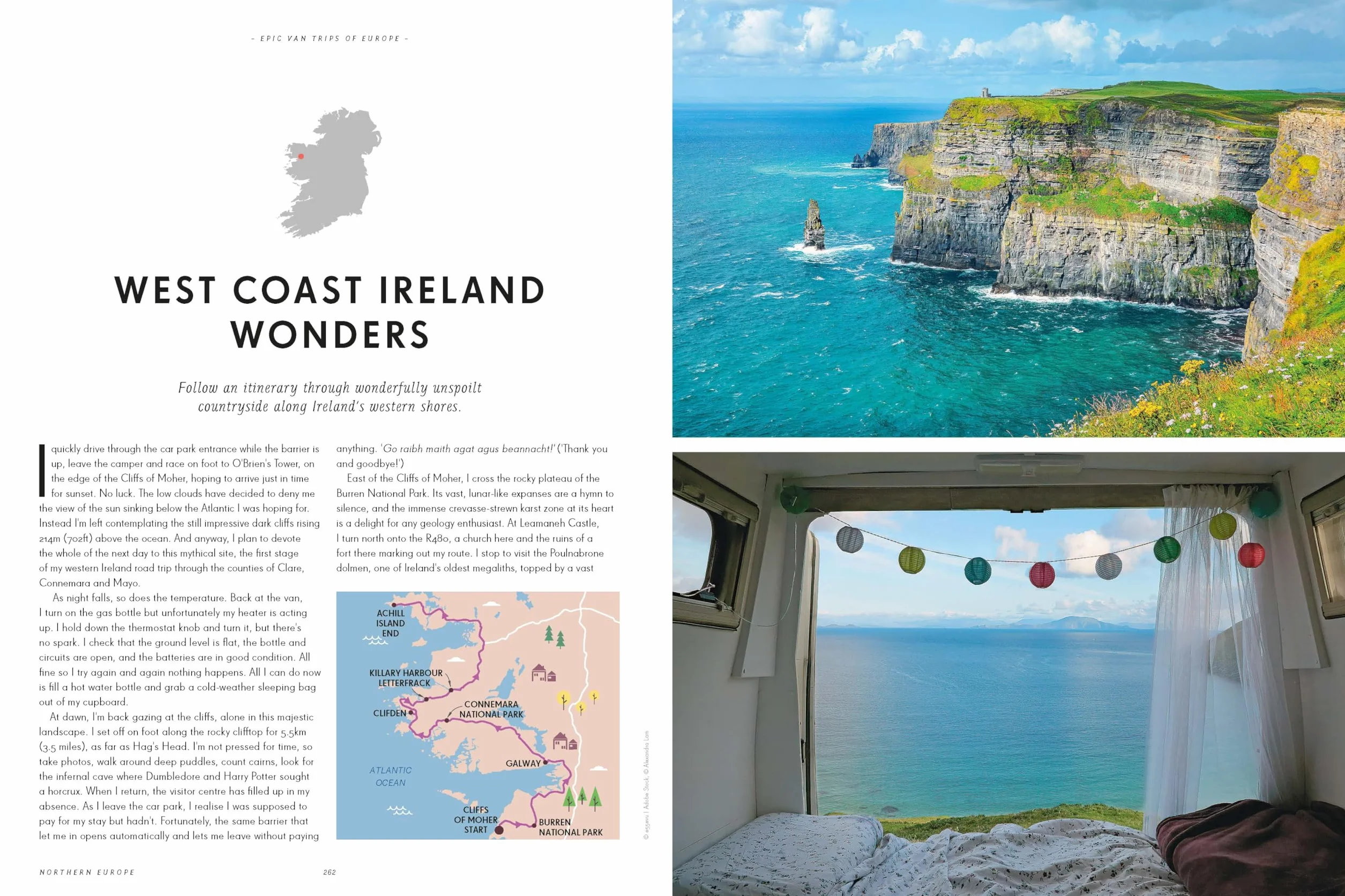 Epic Van Trips of Europe 1ed -anglais-: Explore Europe's Most Beautiful Routes to Travel by Campervan