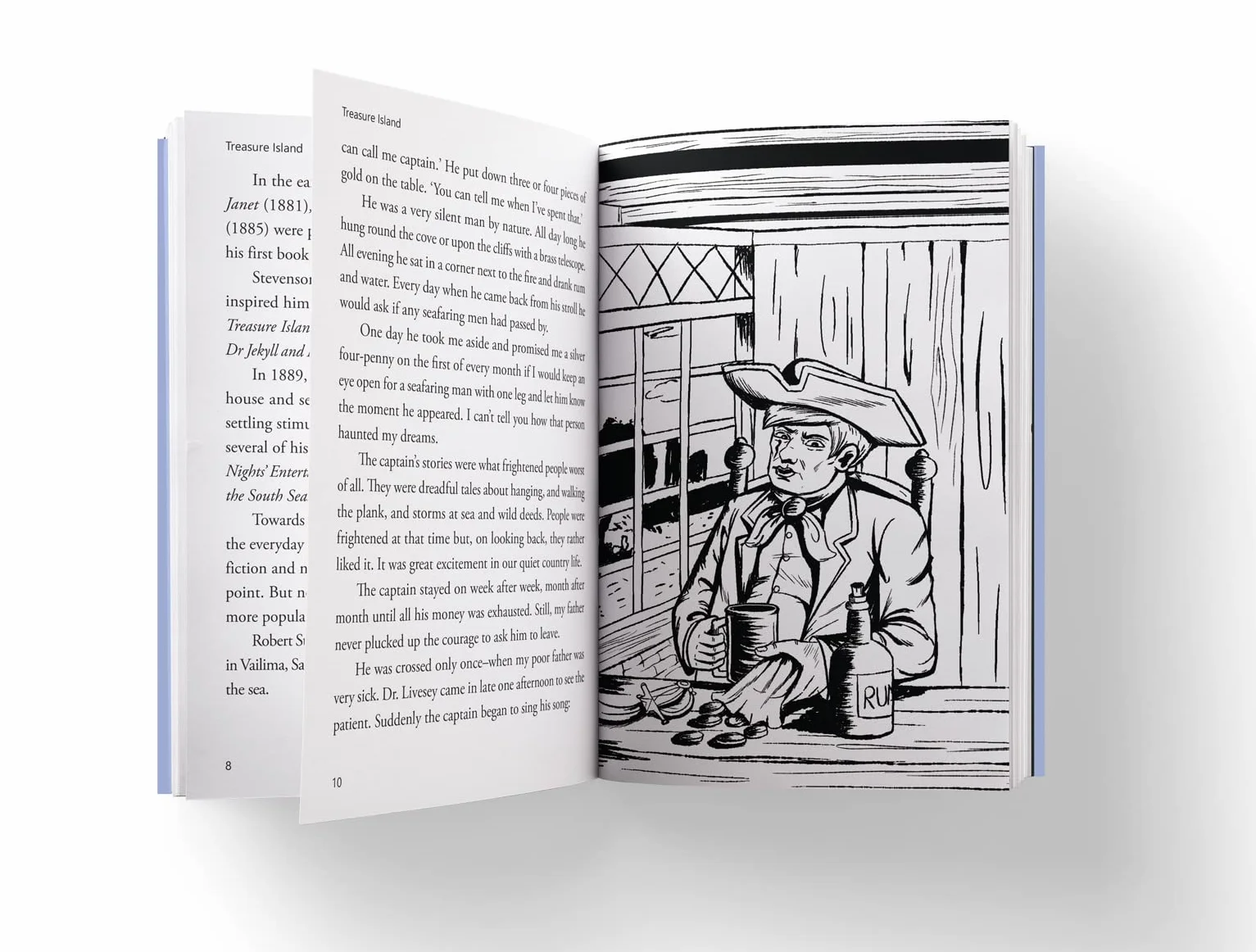 Treasure Island: Abridged and Illustrated