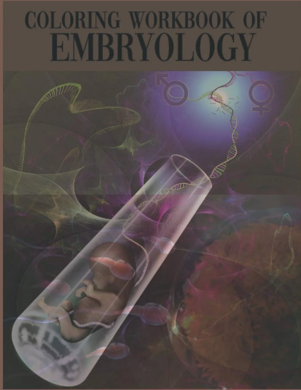 Coloring Workbook For Embryology: Medical Embryology For Students