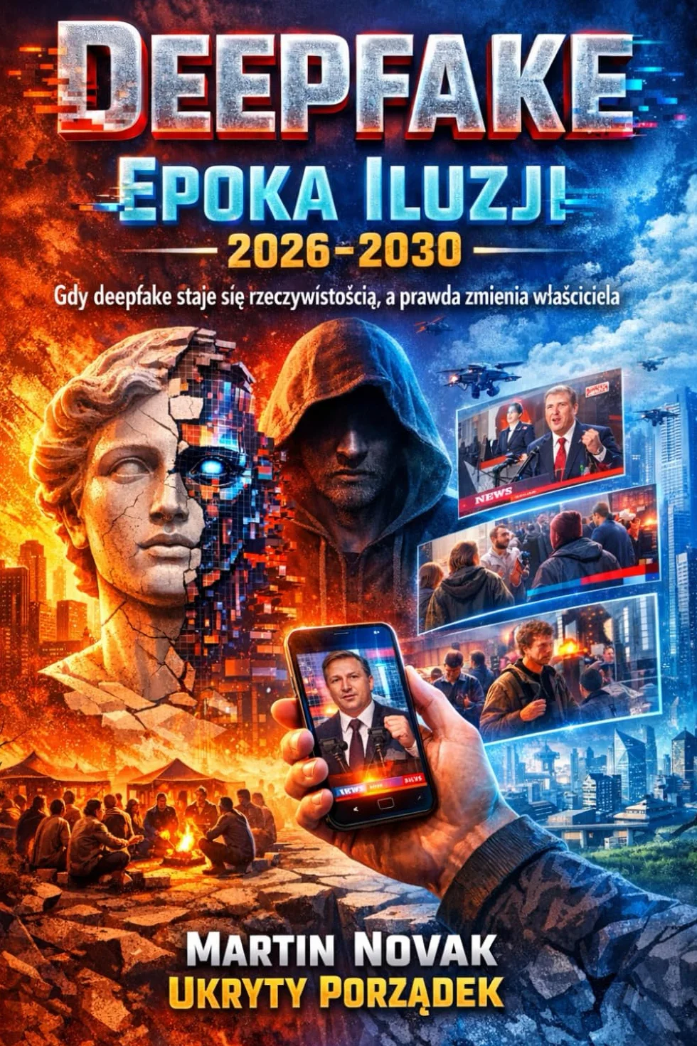 Deepfake. Epoka Iluzji 2026–2030. Gdy deepfake staje się rzeczywistością, a prawda zmienia właściciela