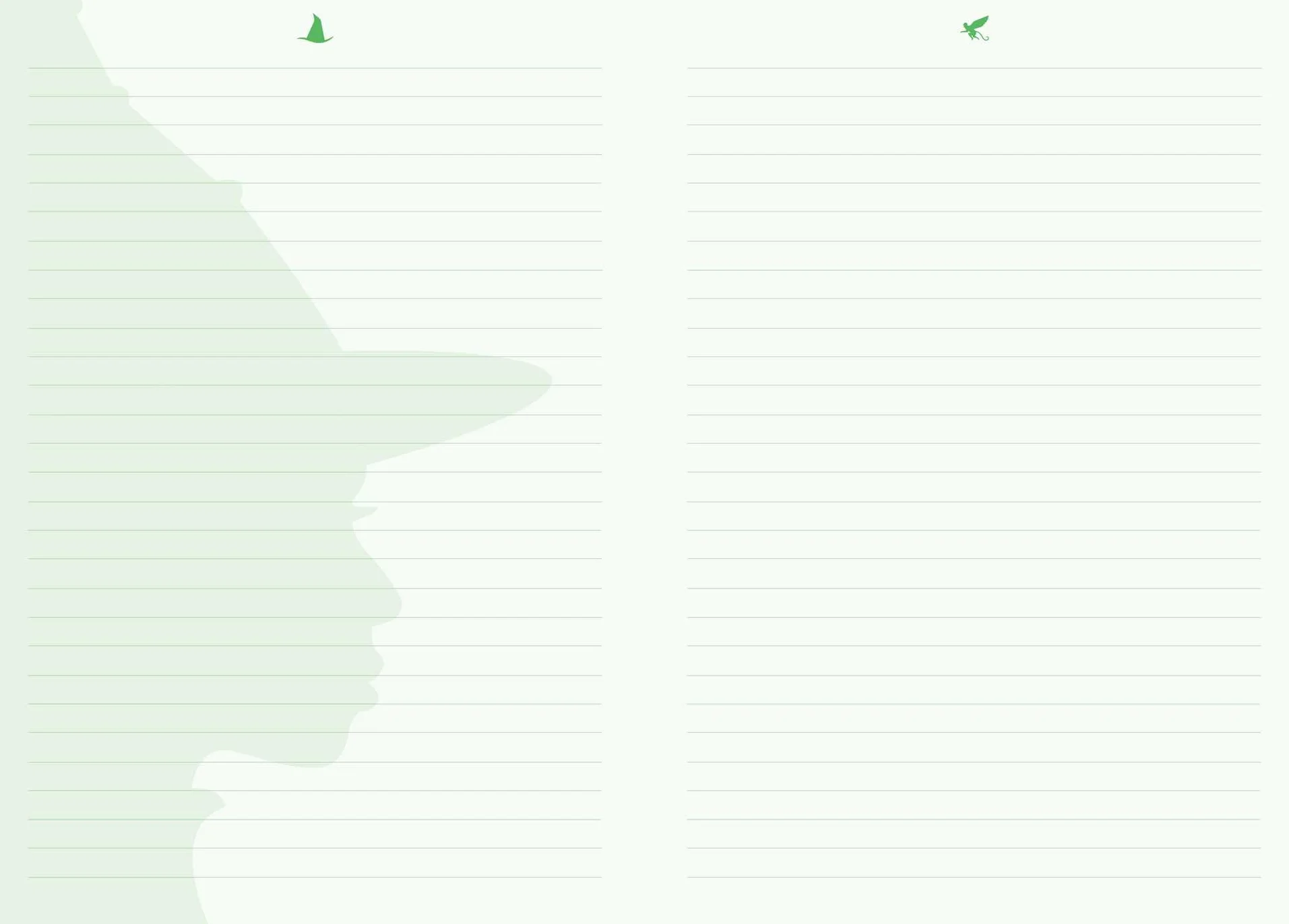 Wicked: Elphaba / Glinda Reversible Sculpted Journal