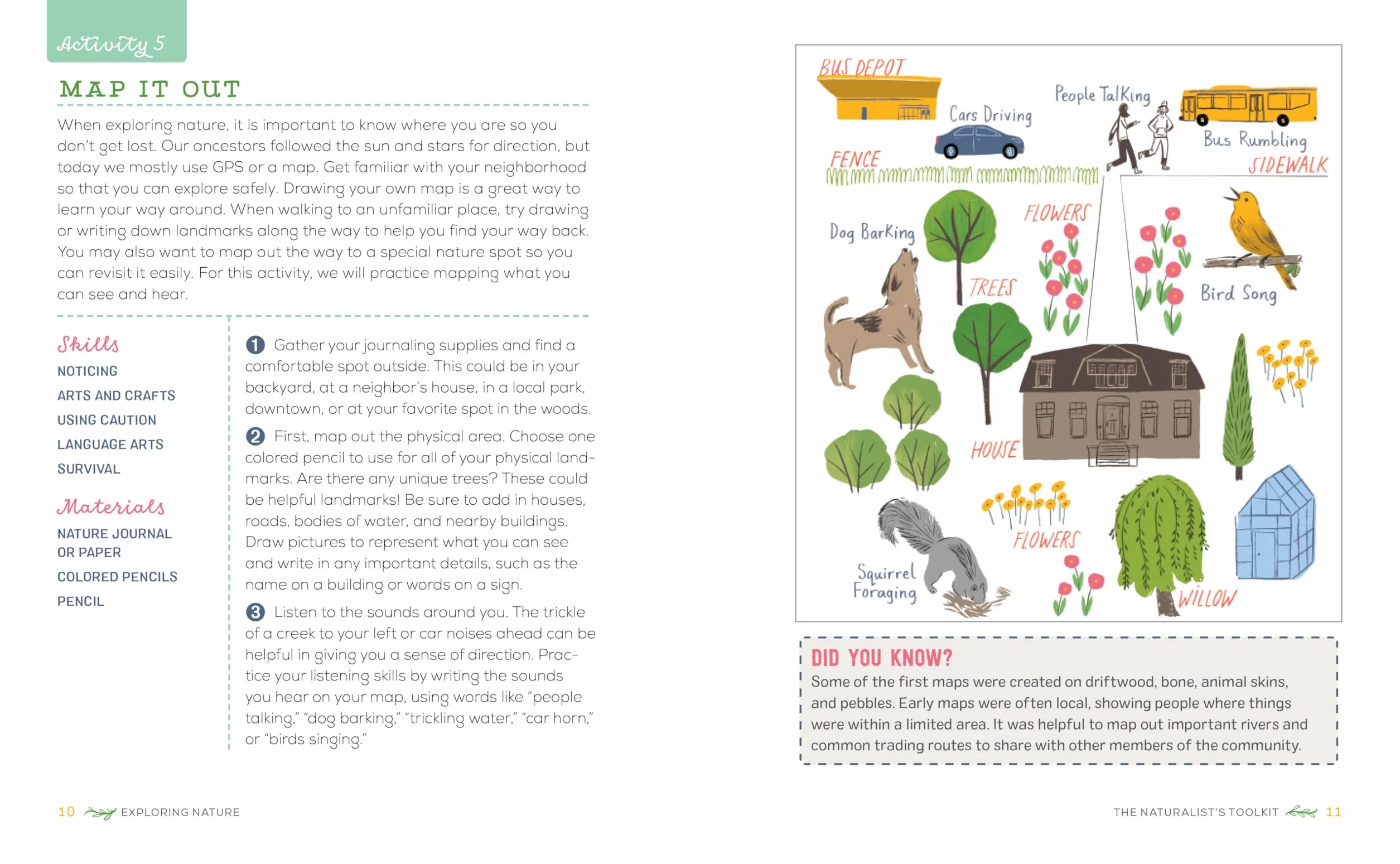Exploring Nature Activity Book for Kids: 50 Creative Projects to Spark Curiosity in the Outdoors