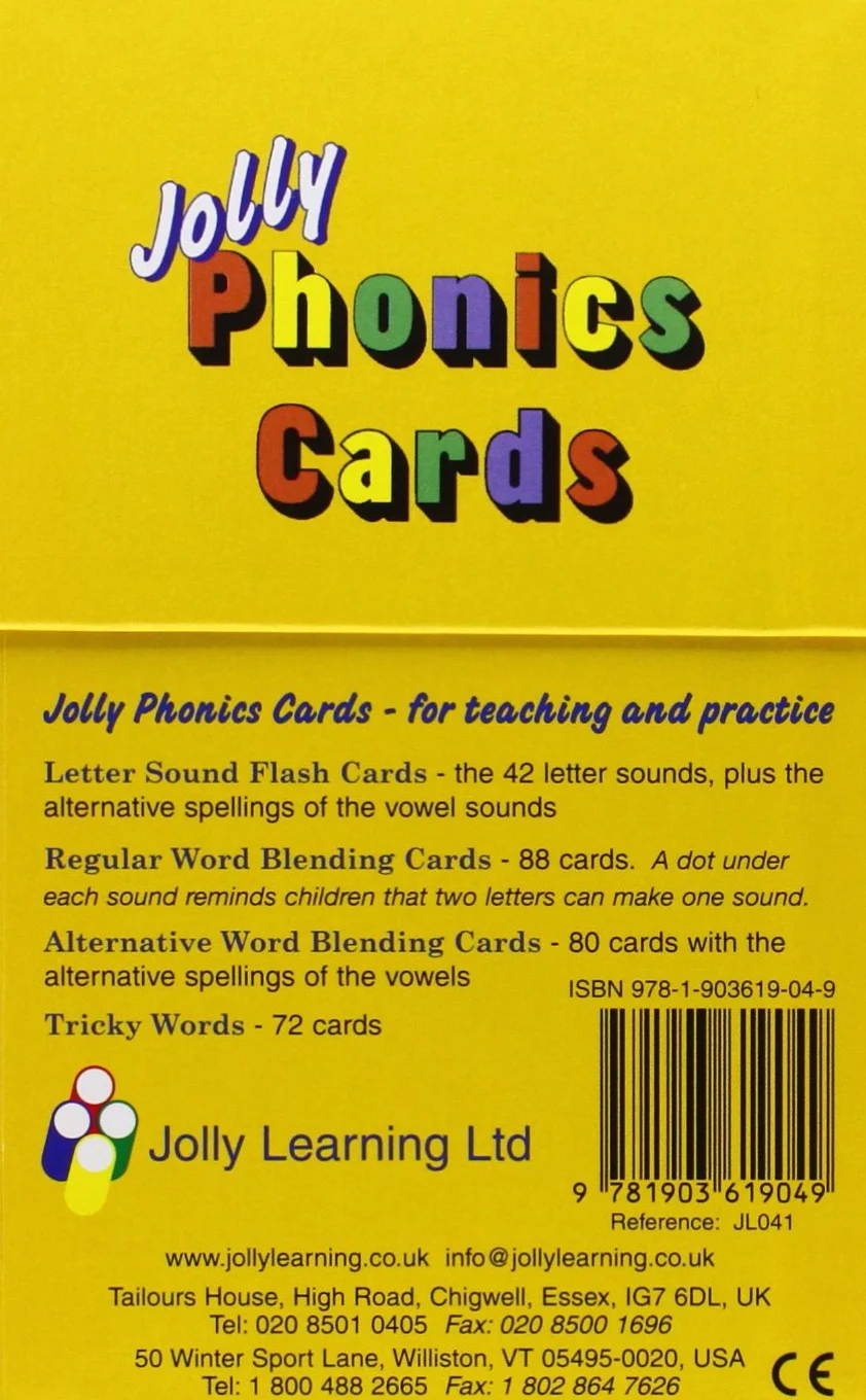 Jolly phonics. Cards (set of 4 boxes). Per la Scuola elementare. Con espansione online: Set of 4 boxes in Precursive Letters