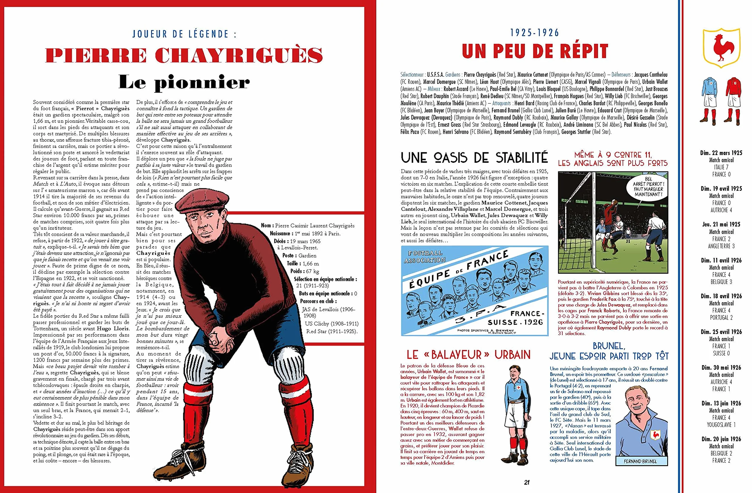 L'Histoire illustrée des bleus - La Grande histoire de l'équipe de France du football