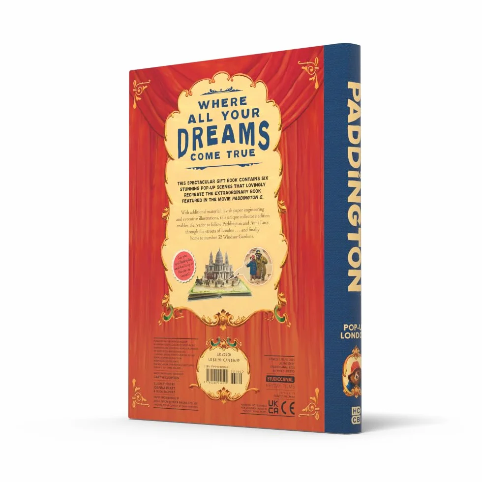 Paddington Pop-Up London: Movie tie-in: Iconic pop-up book from the movie, Paddington 2!