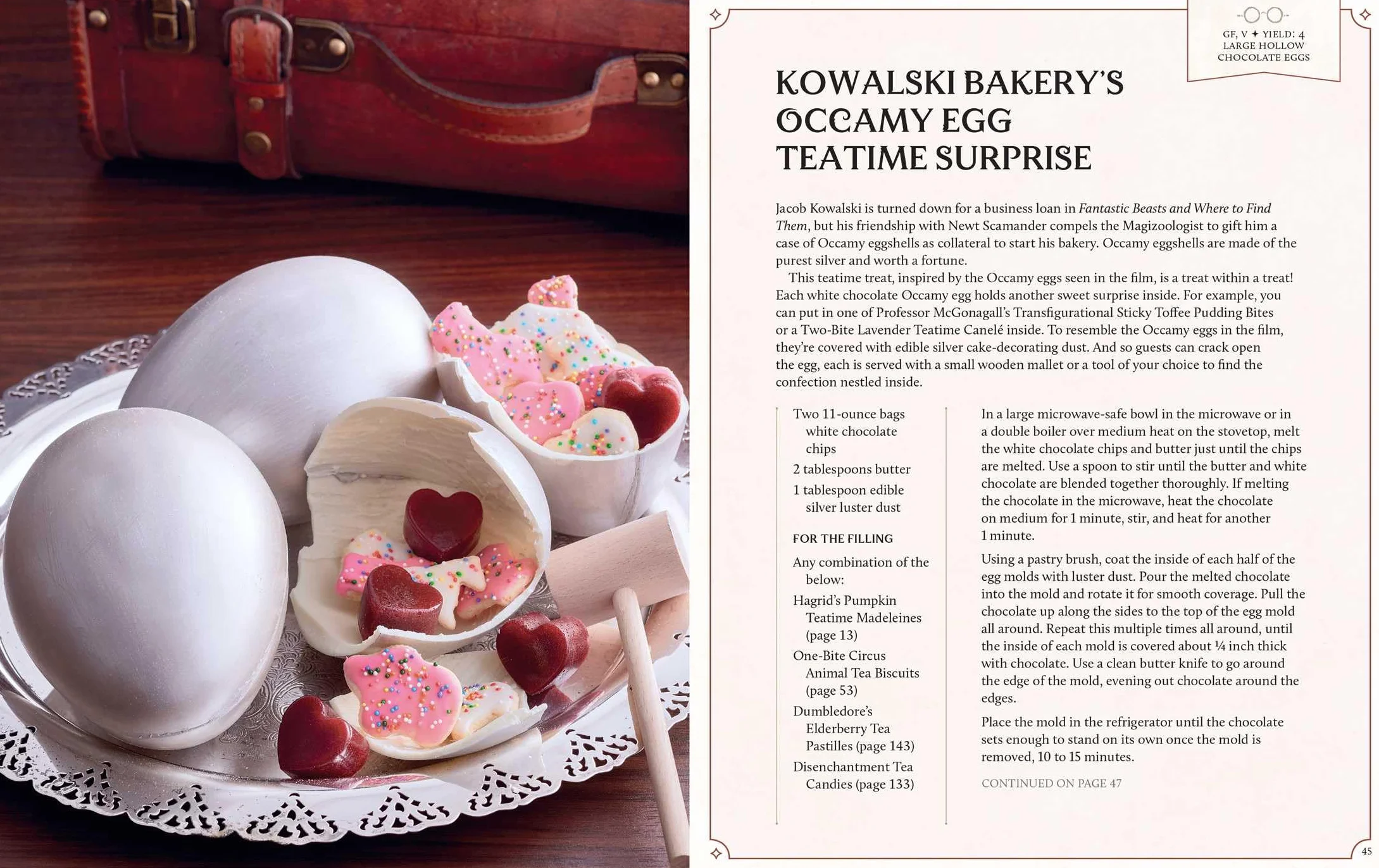 Harry Potter: Afternoon Tea Magic: Official Snacks, Sips, and Sweets Inspired by the Wizarding World