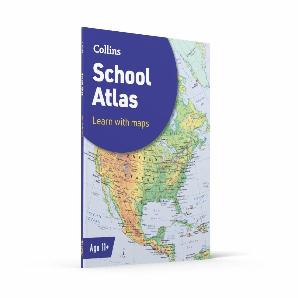 Collins School Atlas: Ideal for learning at school and at home