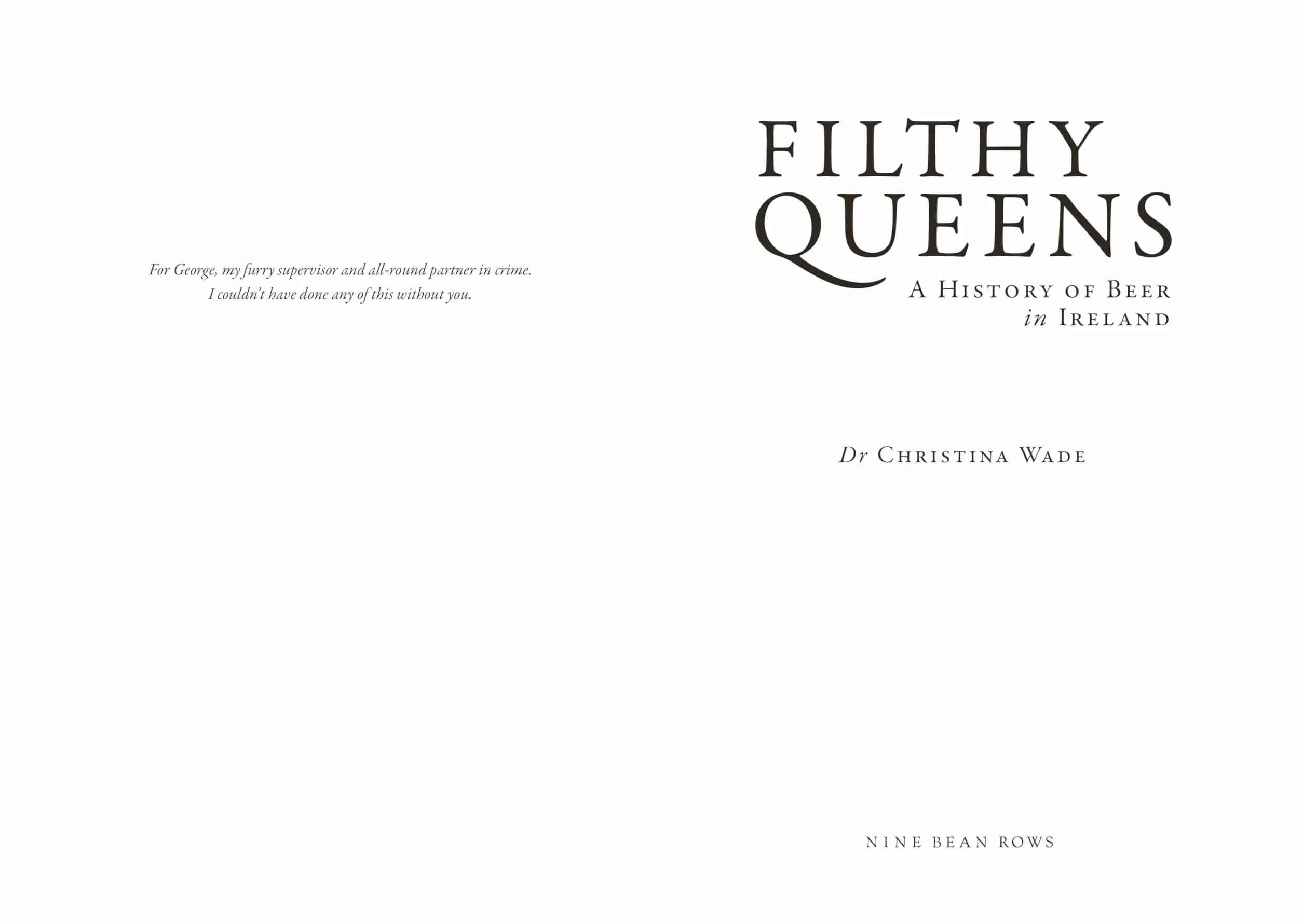 Filthy Queens: A History of Beer in Ireland