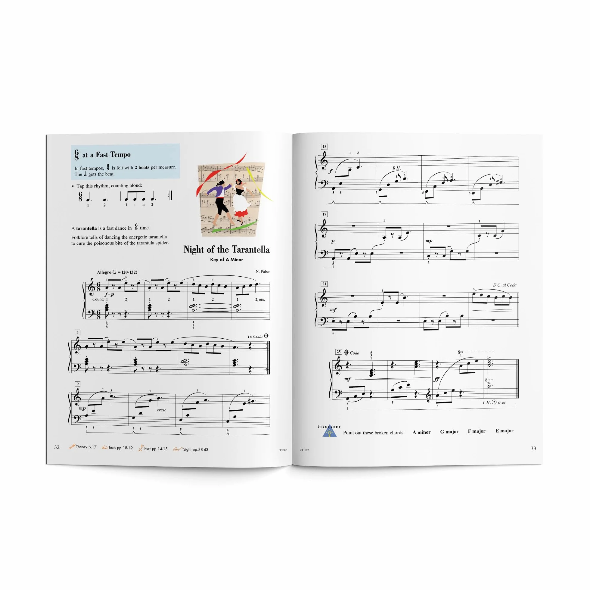 Nancy faber & randall faber : piano adventures: lesson book - level 3a