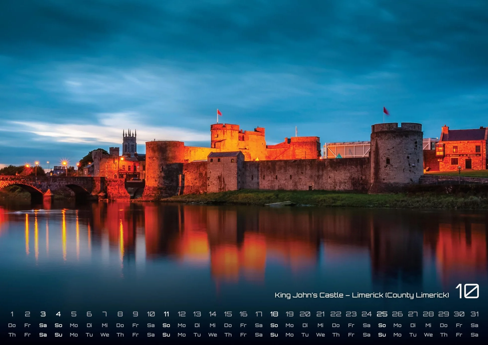 Irland - Die grüne Insel - 2026 - Kalender DIN A2: Der Wandkalender mit den schönsten Motiven aus Irland für das Jahr 2026 im extragroßen Format DIN A2 (ca. 60 x 42 cm)!