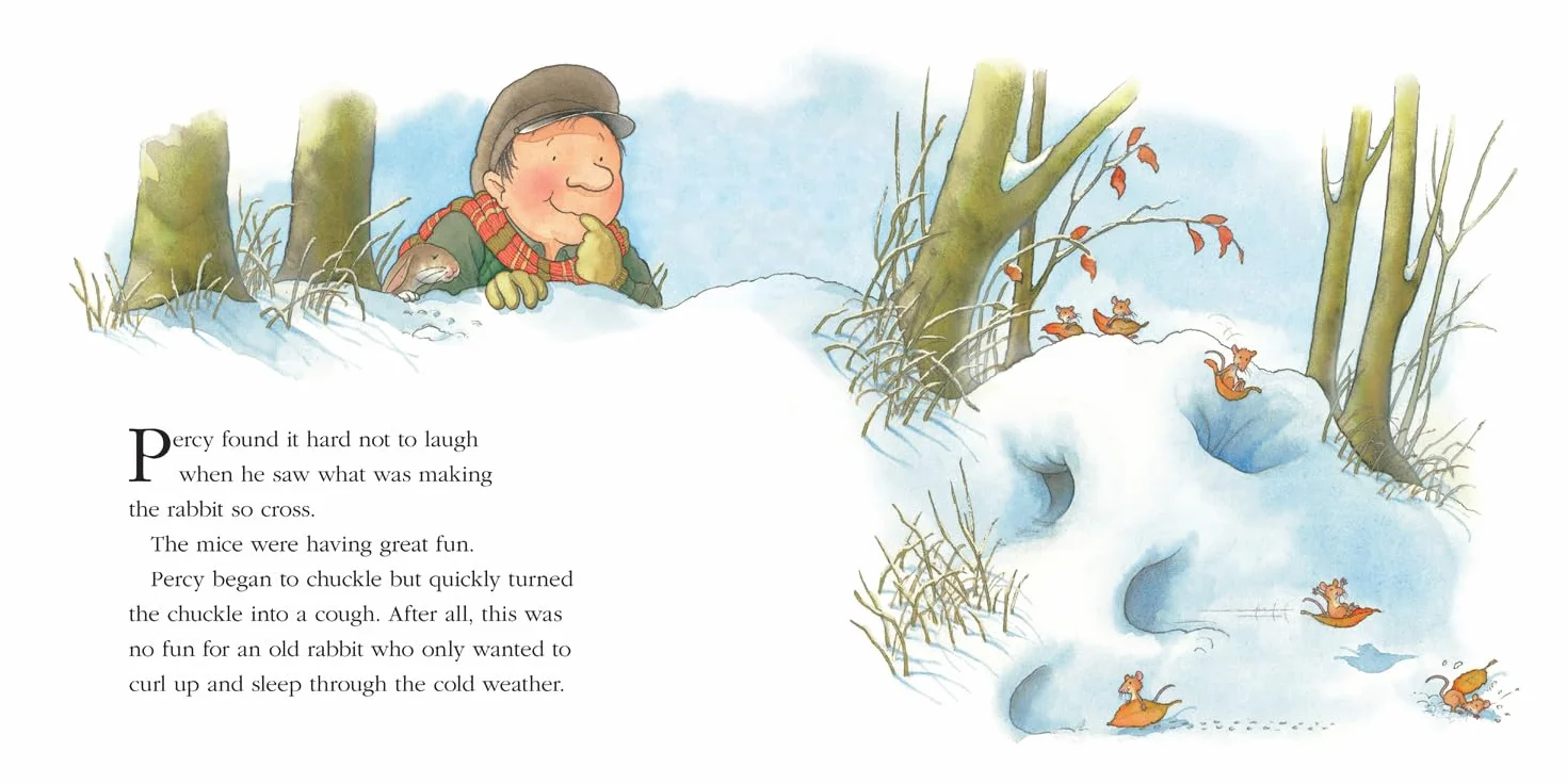 Cross Rabbit: A funny illustrated children’s picture book about Percy the Park Keeper from the bestselling creator of One Snowy Night