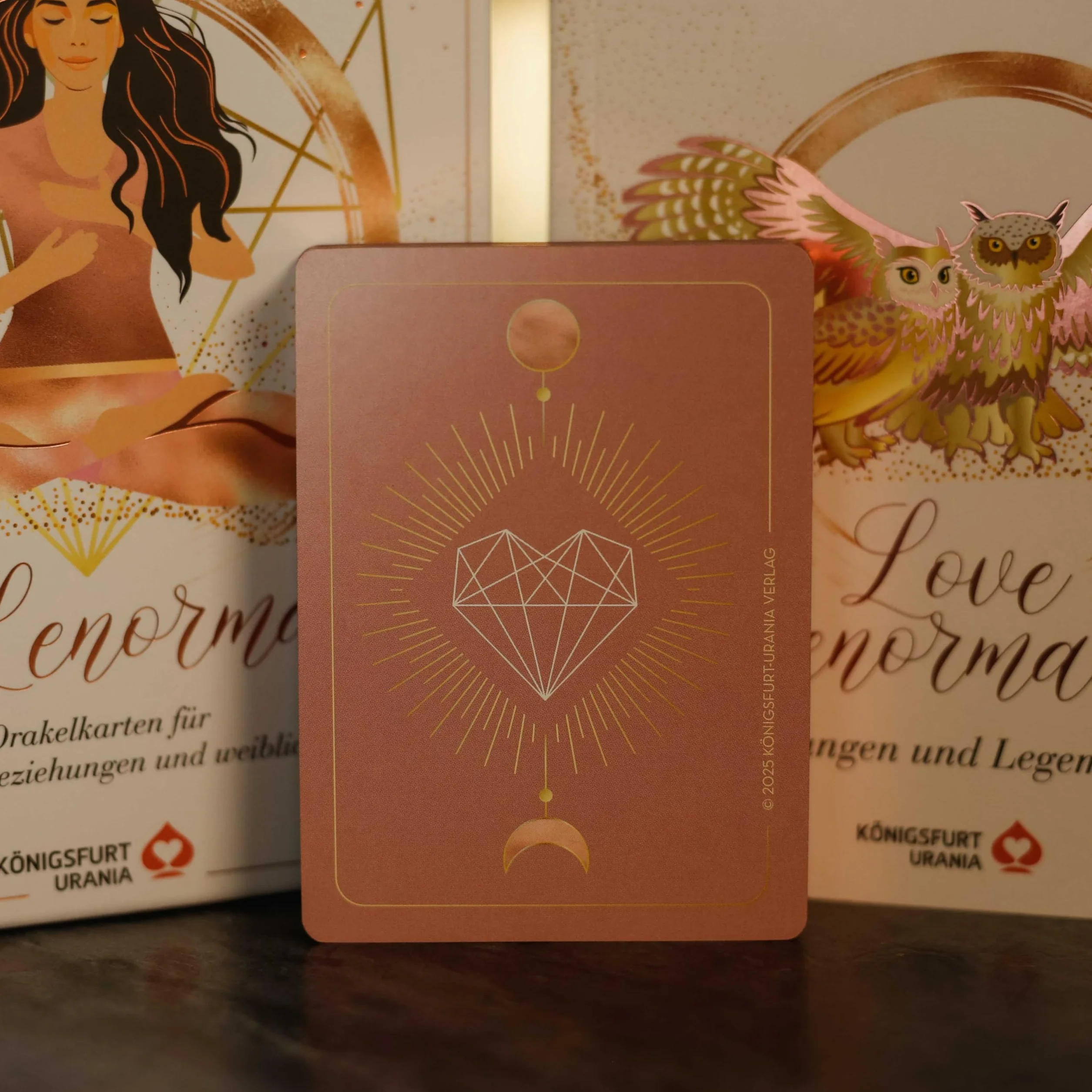 Love Lenormand - 40 Orakelkarten für deine Selbstliebe, Beziehung, weibliche Kraft