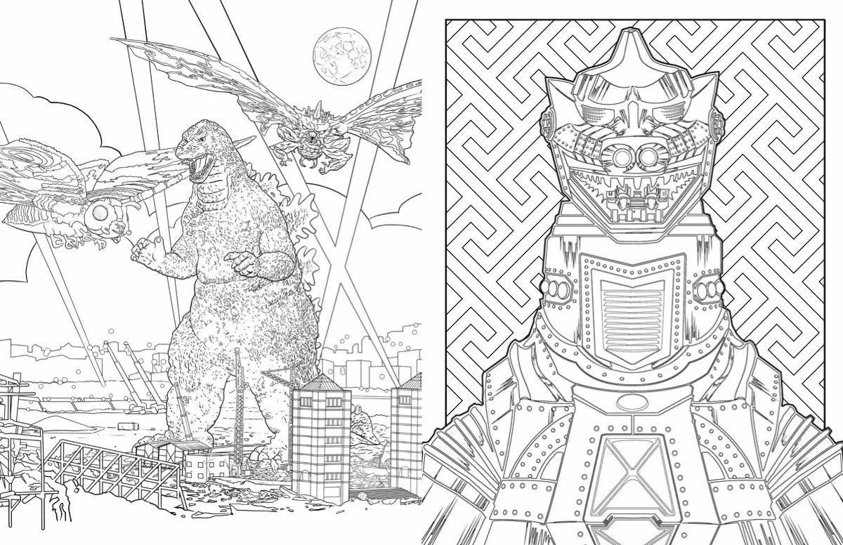 Godzilla: The Official Coloring Book