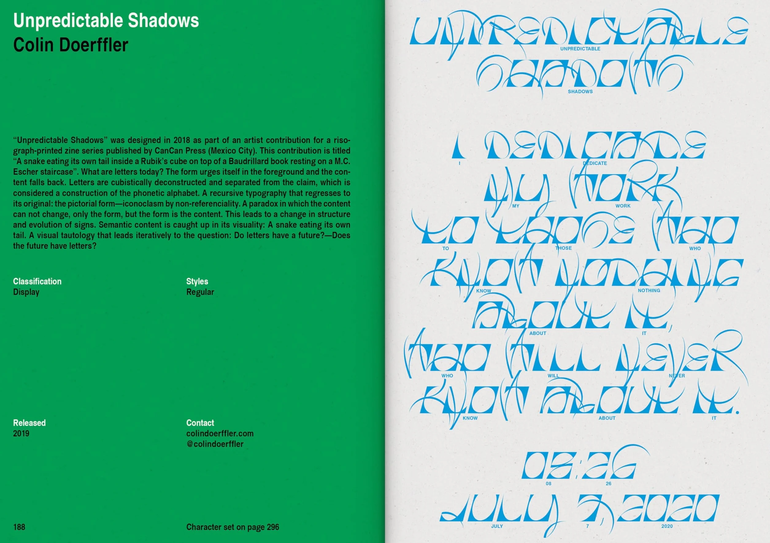 New Aesthetic 2: A Collection Of Independent Type Design