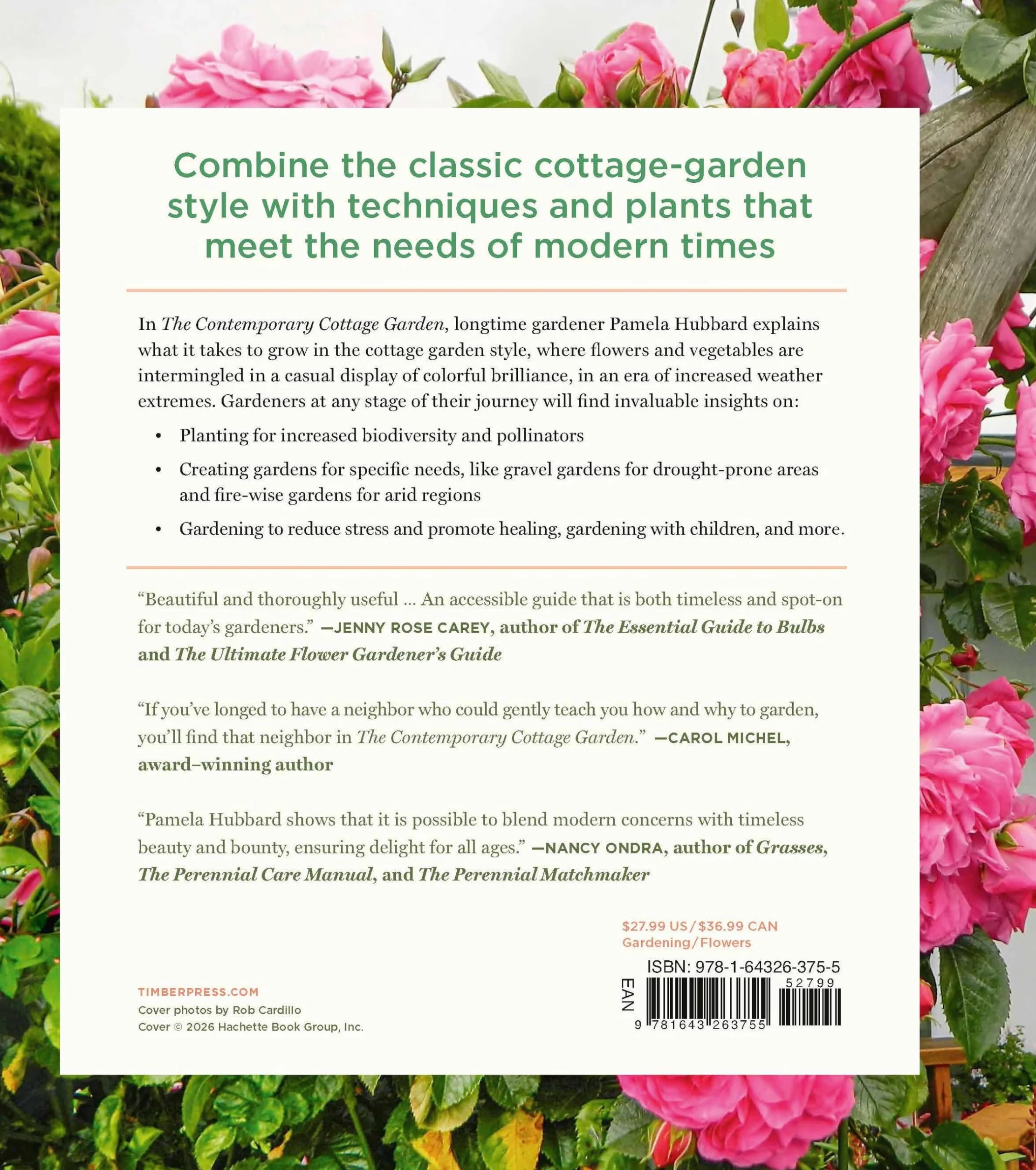 The Contemporary Cottage Garden: Climate-Friendly, Mindful Methods for Growing Flowers and Food