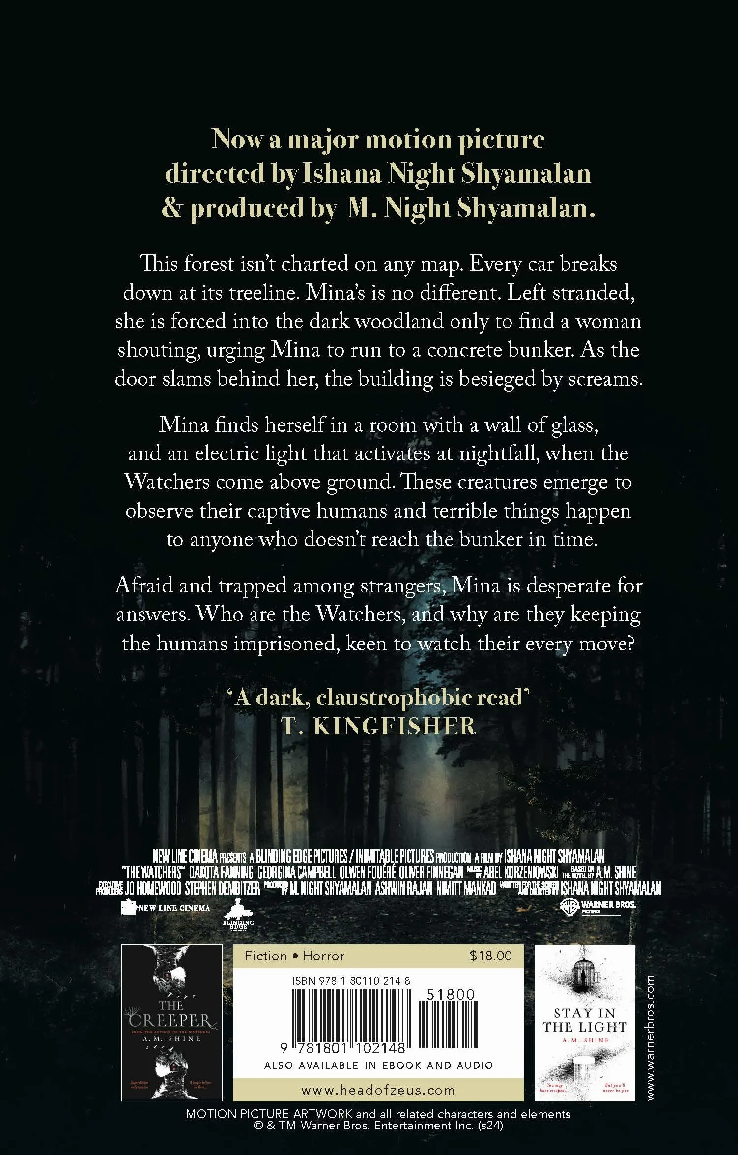 The Watchers: the spine-chilling debut Gothic horror novel from A.M. Shine