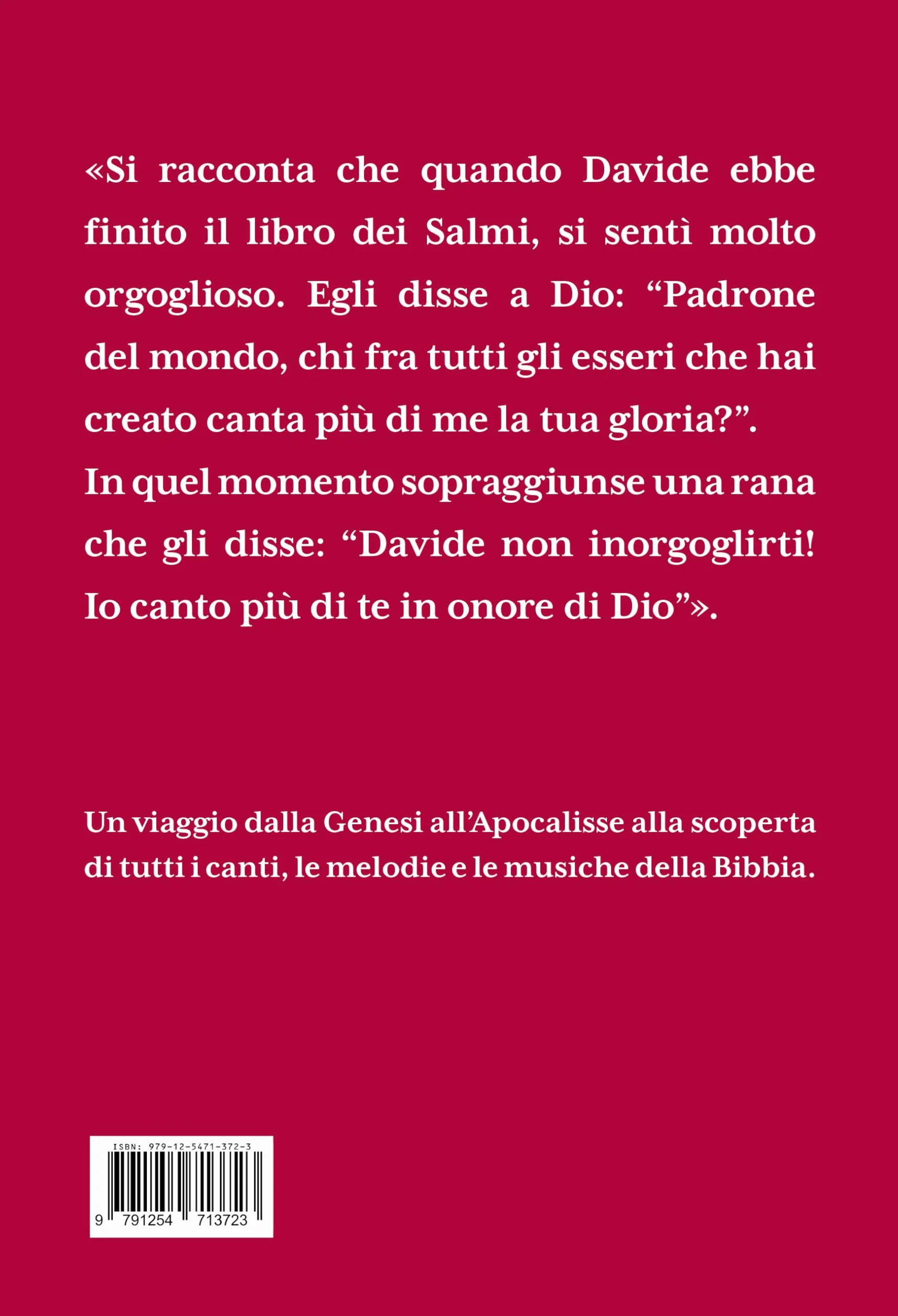 Il canto della rana. Musica e teologia nella Bibbia