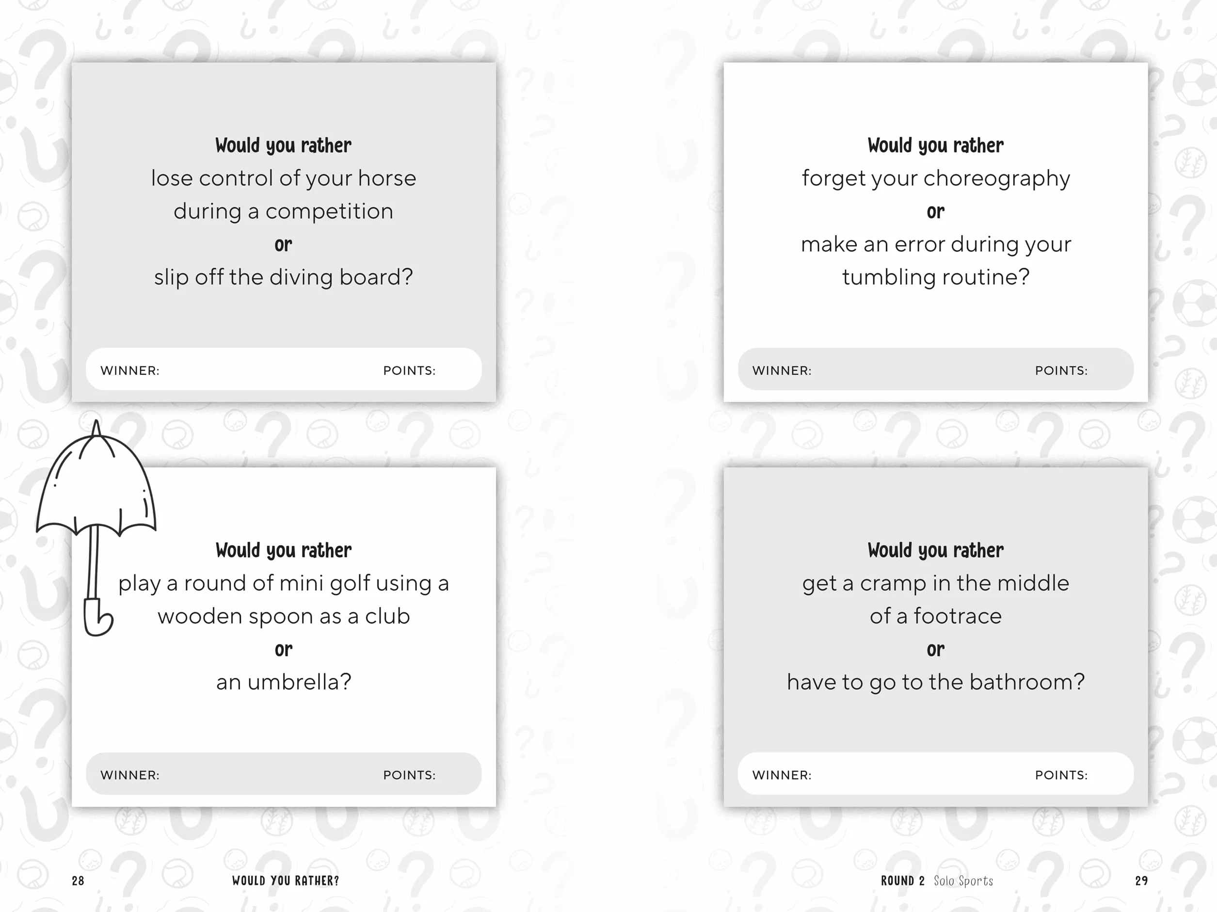 Would You Rather? Sports Edition: Play Ball with a Hilarious Game of Slam Dunk Scenarios