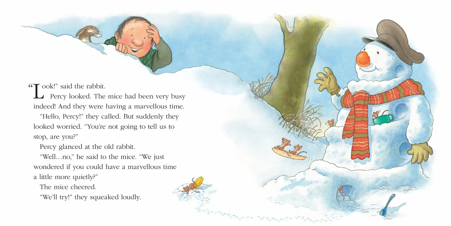 Cross Rabbit: A funny illustrated children’s picture book about Percy the Park Keeper from the bestselling creator of One Snowy Night