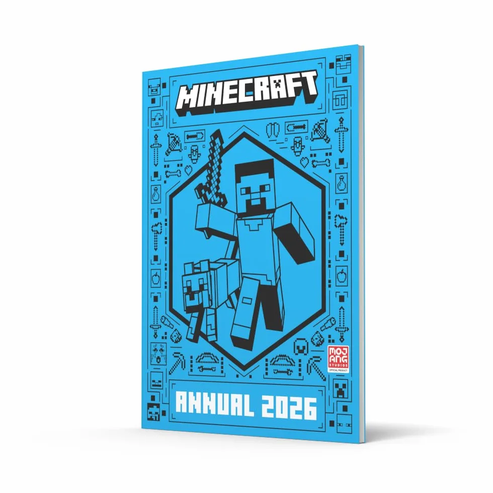Minecraft Annual 2026: The new official fully illustrated annual – the perfect Christmas present for kids, teens, gamers and Minecraft fans of all ages! New for 2025.