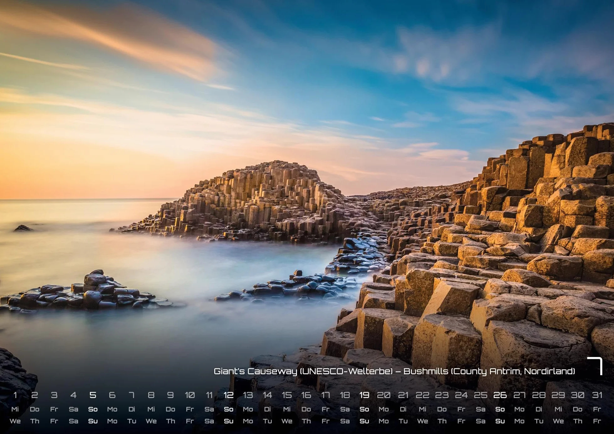 Irland - Die grüne Insel - 2026 - Kalender DIN A2: Der Wandkalender mit den schönsten Motiven aus Irland für das Jahr 2026 im extragroßen Format DIN A2 (ca. 60 x 42 cm)!