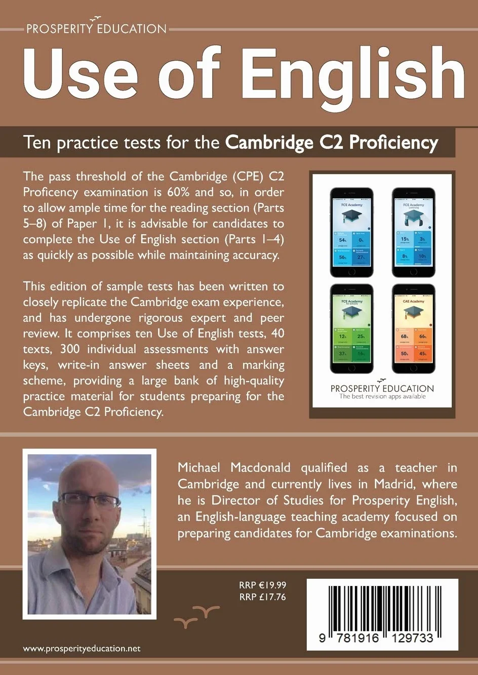 Use of English: Ten practice tests for the Cambridge C2 Proficiency