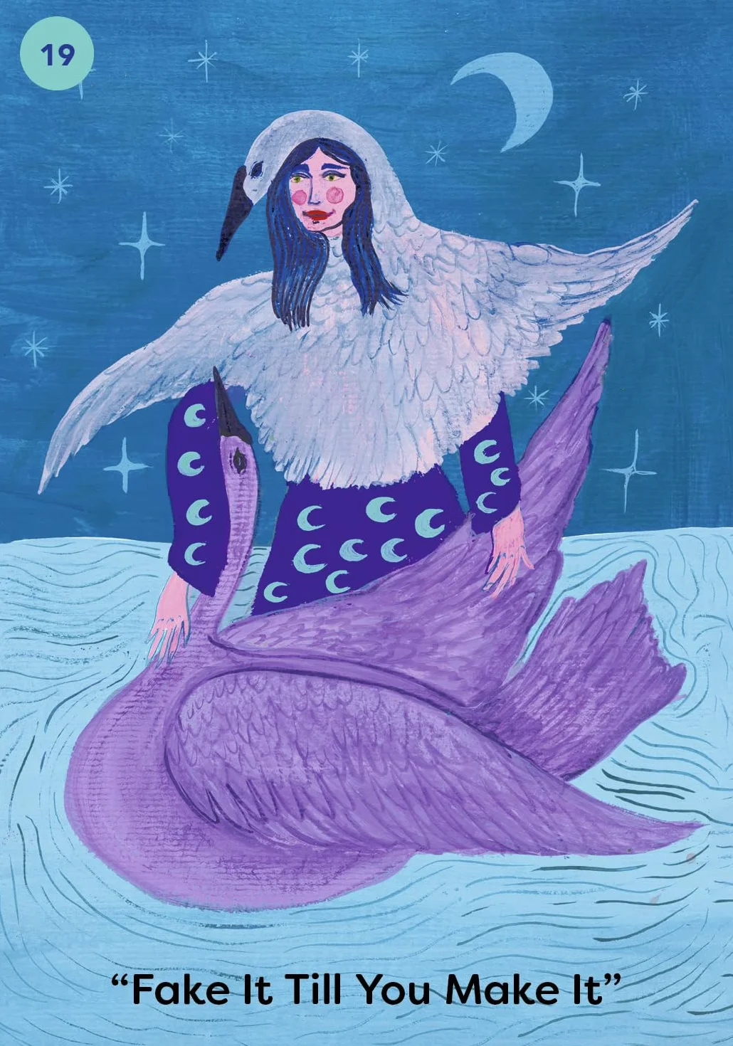 Trust Your Vibes Oracle Cards: A 50-Card Deck with Guidebook
