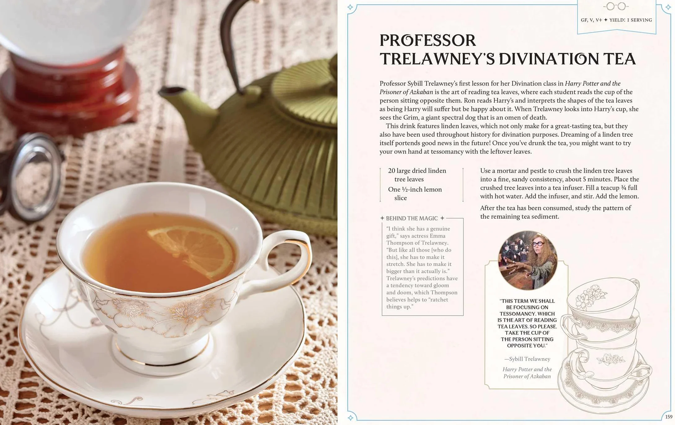 Harry Potter: Afternoon Tea Magic: Official Snacks, Sips, and Sweets Inspired by the Wizarding World