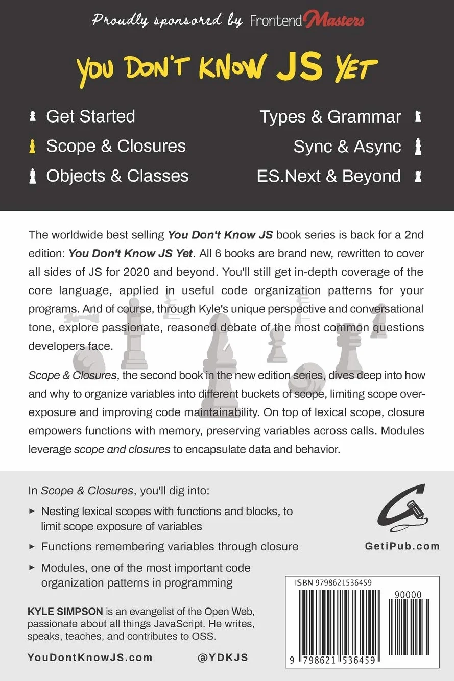 You Don't Know JS Yet: Scope & Closures: 2