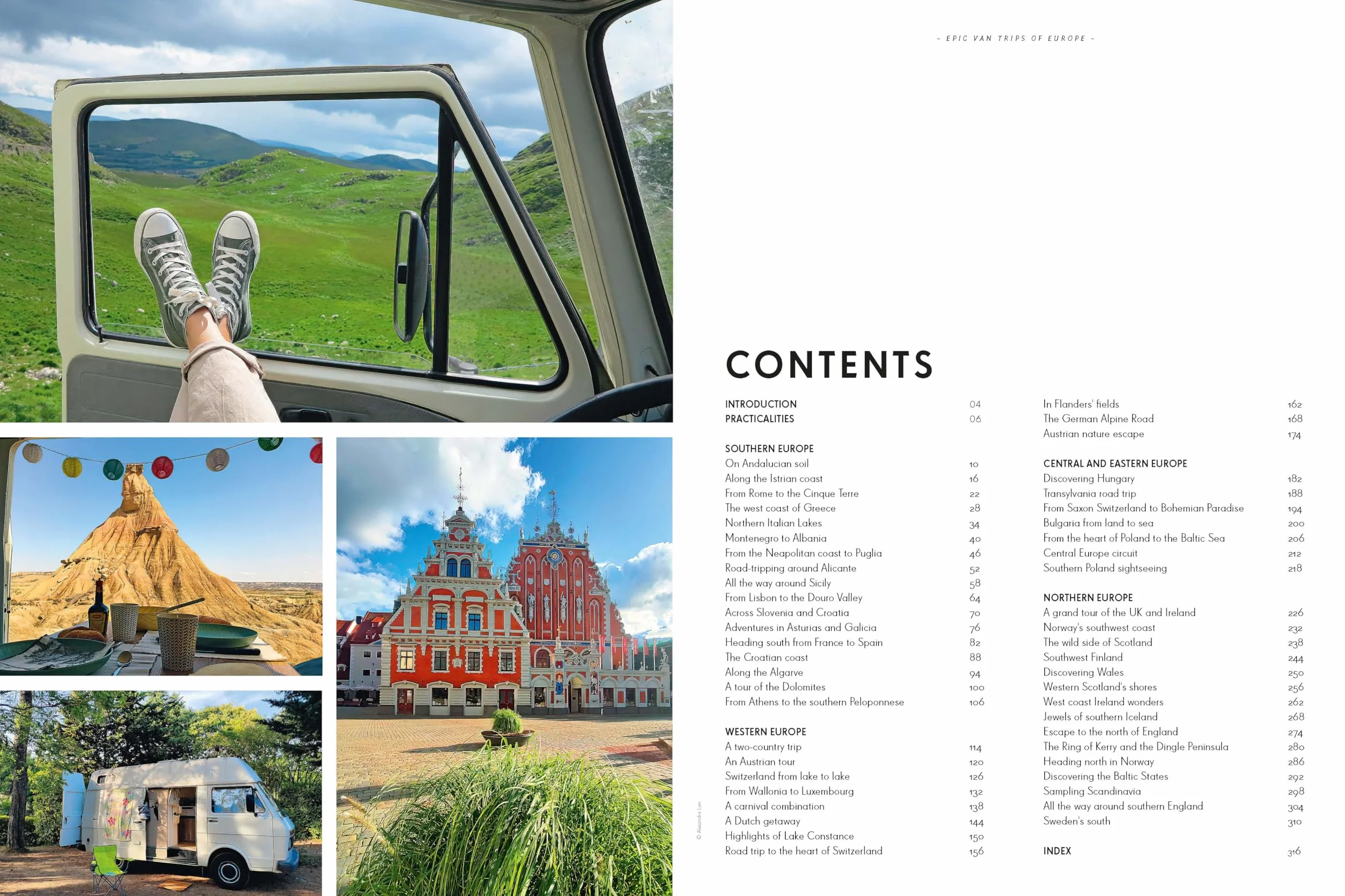 Epic Van Trips of Europe 1ed -anglais-: Explore Europe's Most Beautiful Routes to Travel by Campervan