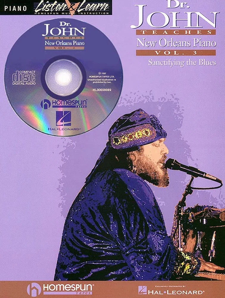 Dr. john teaches new orleans piano - volume 3 - recueil + cd: Sanctifying the Blues