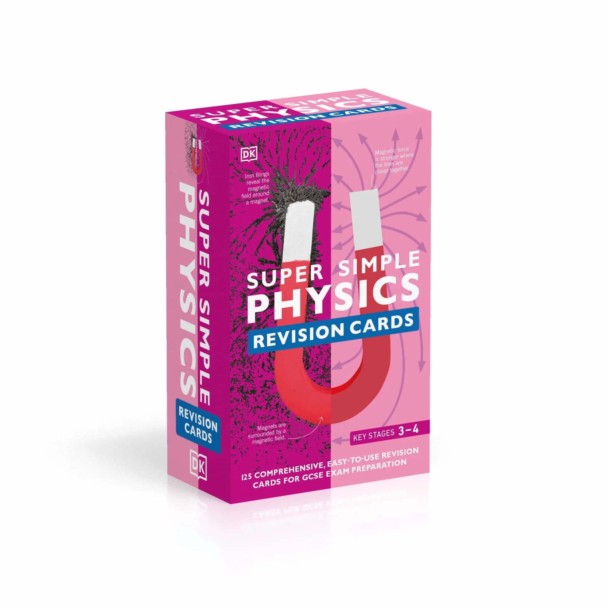 Super Simple Physics Revision Cards Key Stages 3 and 4: 125 Comprehensive, Easy-to-Use Revision Cards for GCSE Exam Preparation