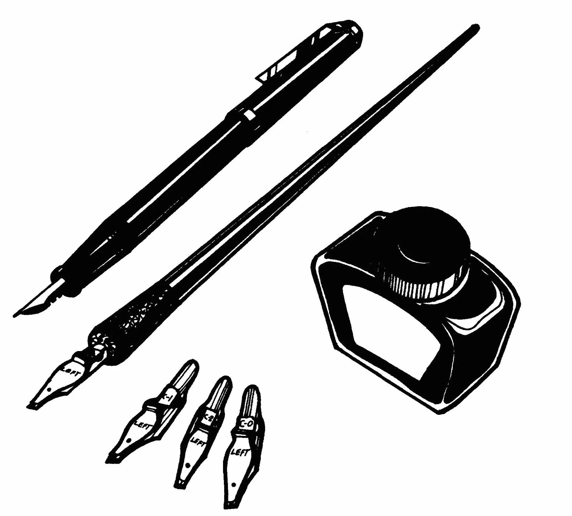 Left-Handed Calligraphy