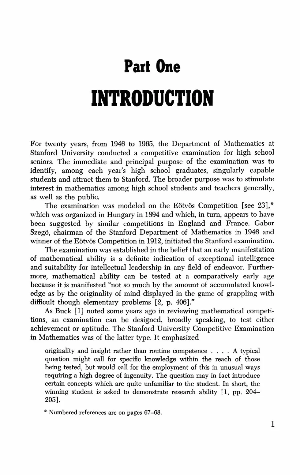 The Stanford Mathematics Problem Book: With Hints and Solutions