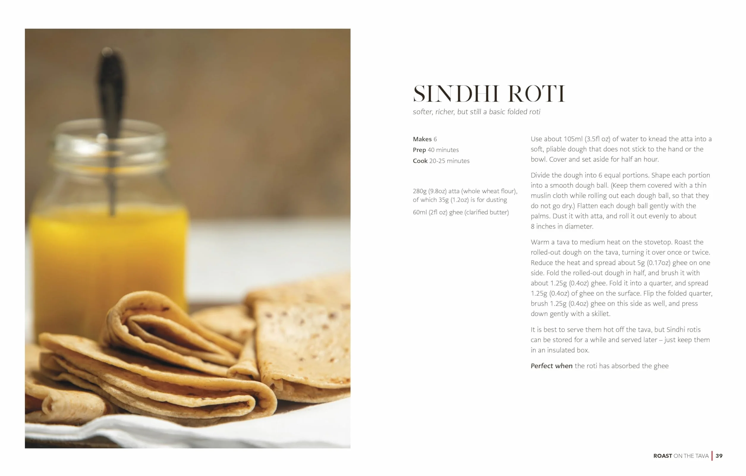 Roti: 90 Simple Recipes for the Indian Bread and Its Accompaniments