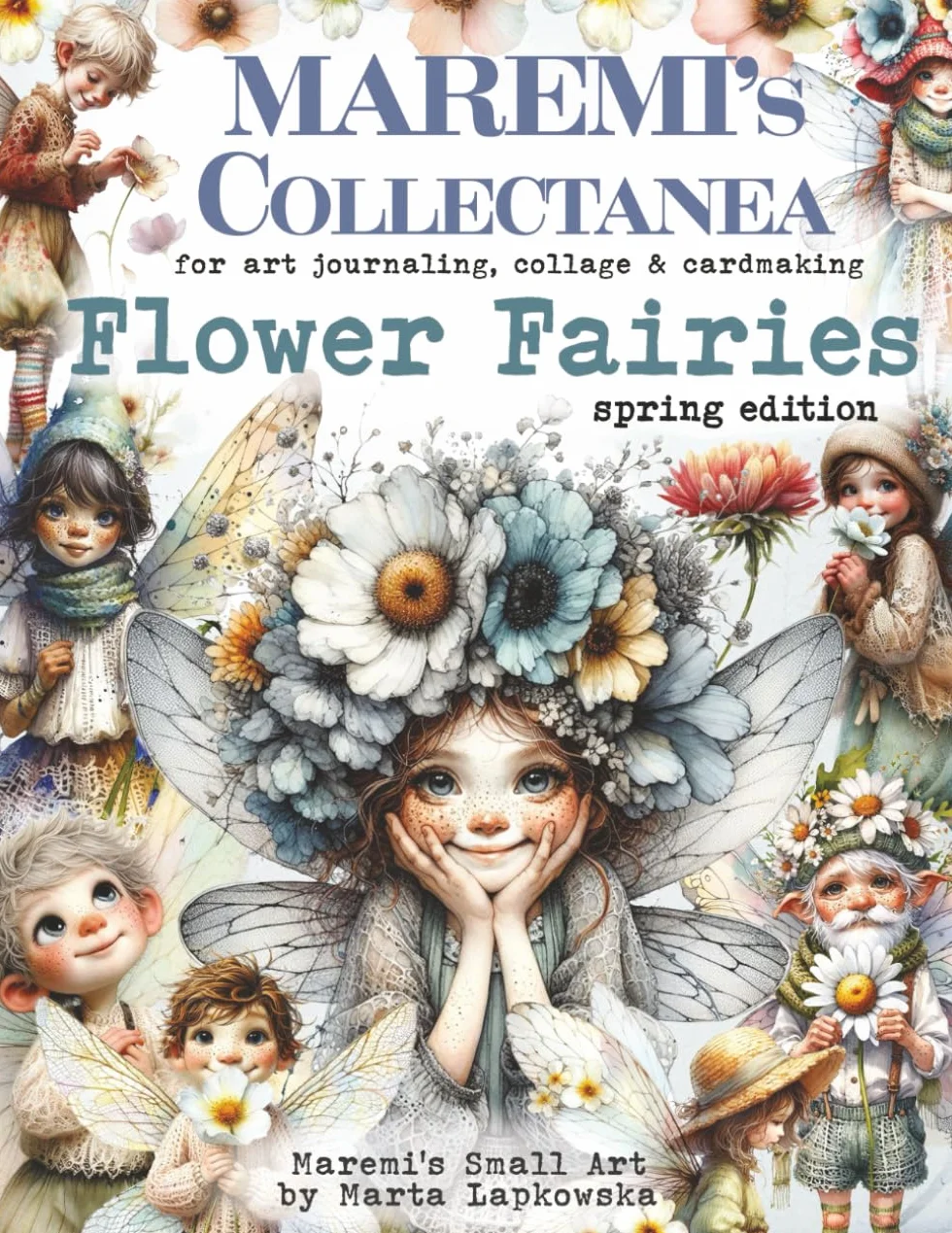 MAREMI'S Collectanea for art journaling, collage & cardmaking FLOWER FAIRIES Spring Edition: 300+ Personas Images