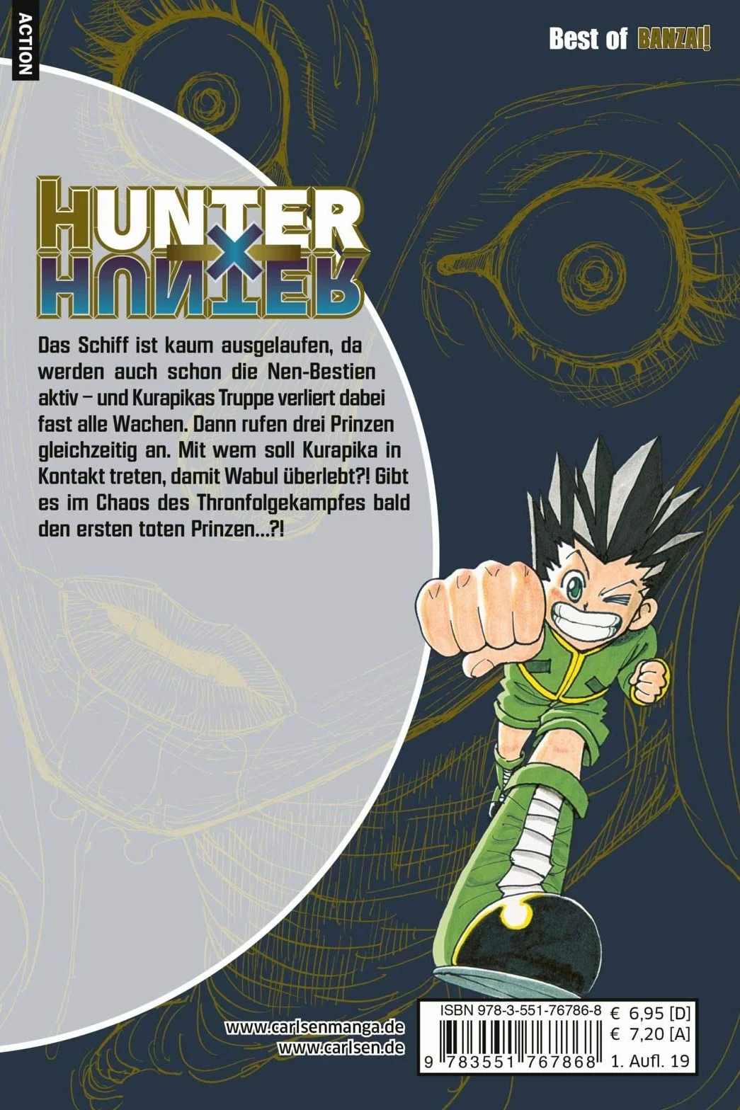 Hunter X Hunter 35: actionreiche und mysteriöse Abenteuer auf dem Weg zur Legende