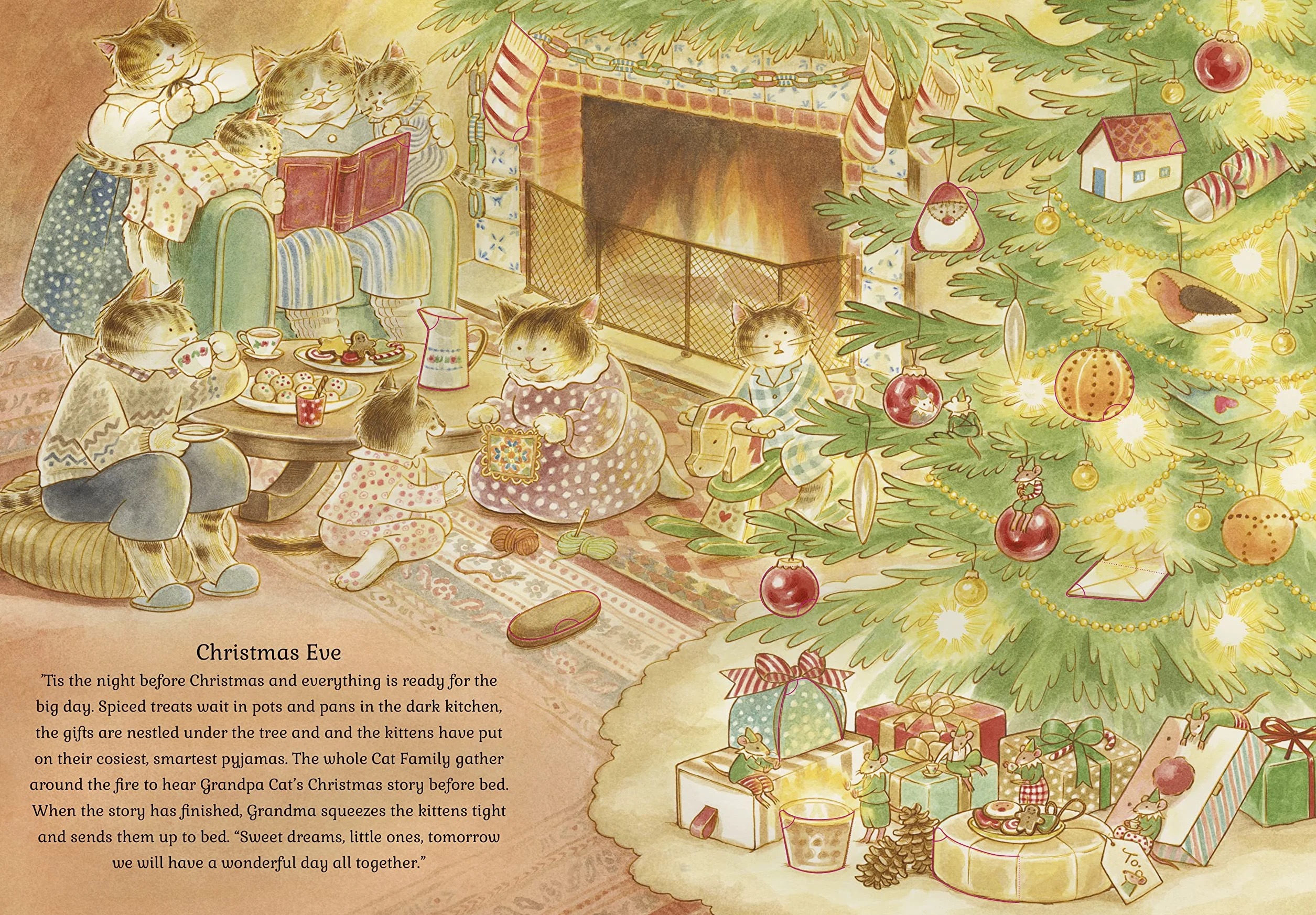 Cat Family Christmas: An Advent Lift-the-Flap Book /anglais: An Advent Lift-the-Flap Book with over 140 flaps: 1