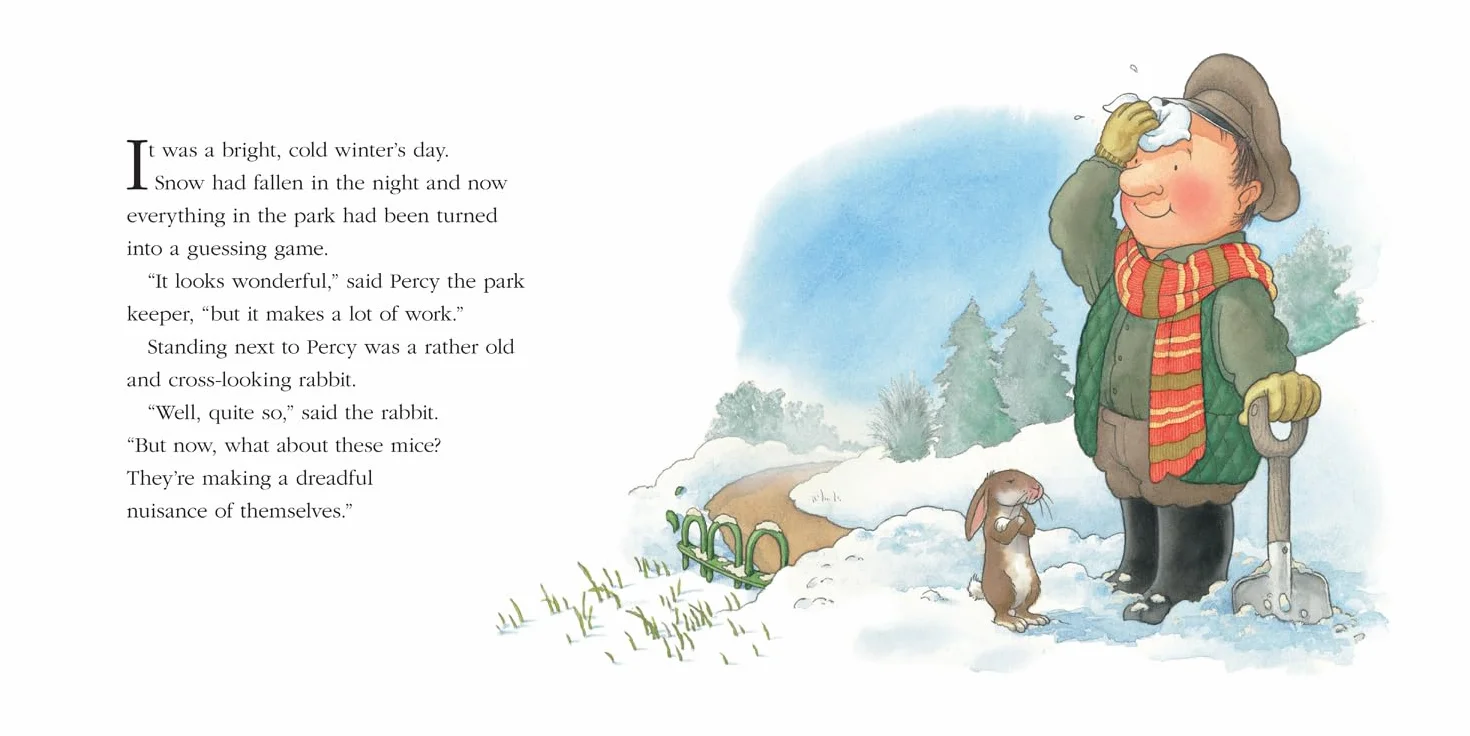 Cross Rabbit: A funny illustrated children’s picture book about Percy the Park Keeper from the bestselling creator of One Snowy Night
