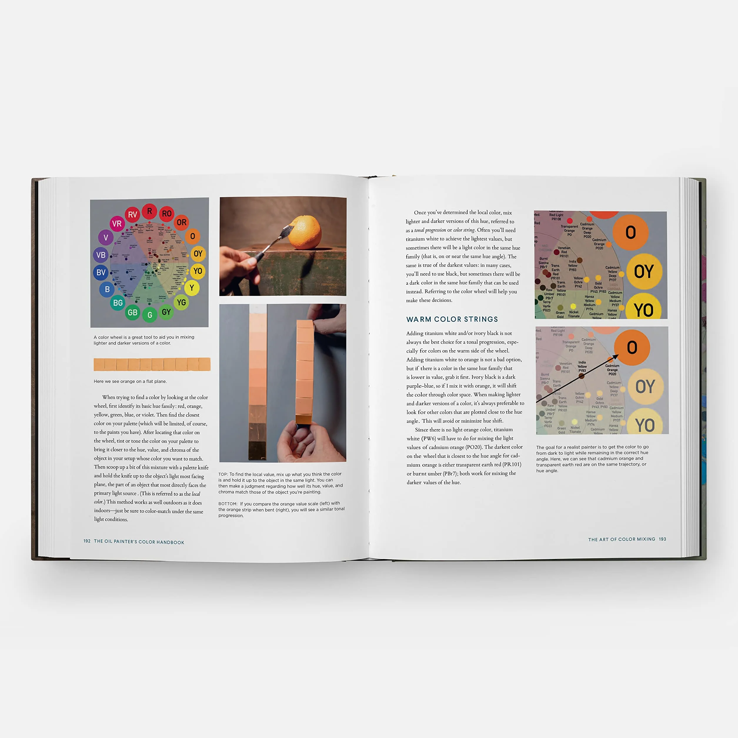 The Oil Painter's Color Handbook: A Contemporary Guide to Color Mixing, Pigments, Palettes, and Harmony