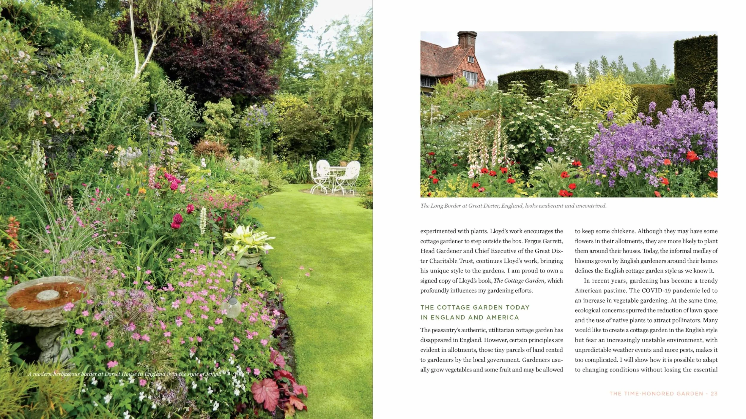The Contemporary Cottage Garden: Climate-Friendly, Mindful Methods for Growing Flowers and Food