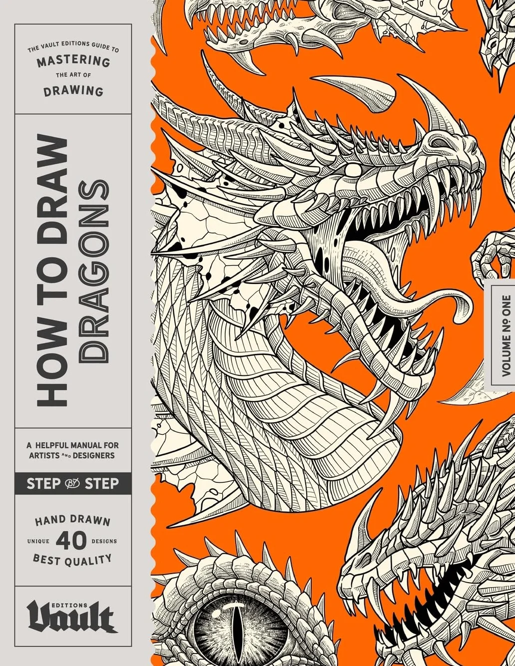 How to Draw Dragons: A Step-By-Step Guide to Drawing Traditional Japanese Tattoo Designs for Beginners and Experienced Artists