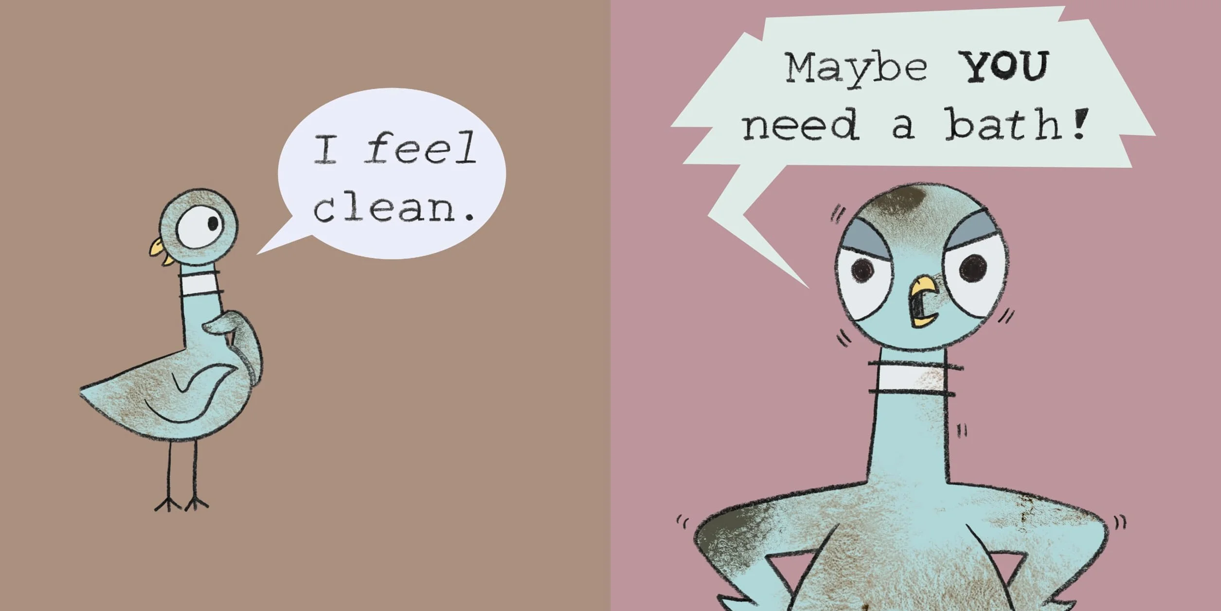 Pigeon Needs a Bath!, The-Pigeon series: 9