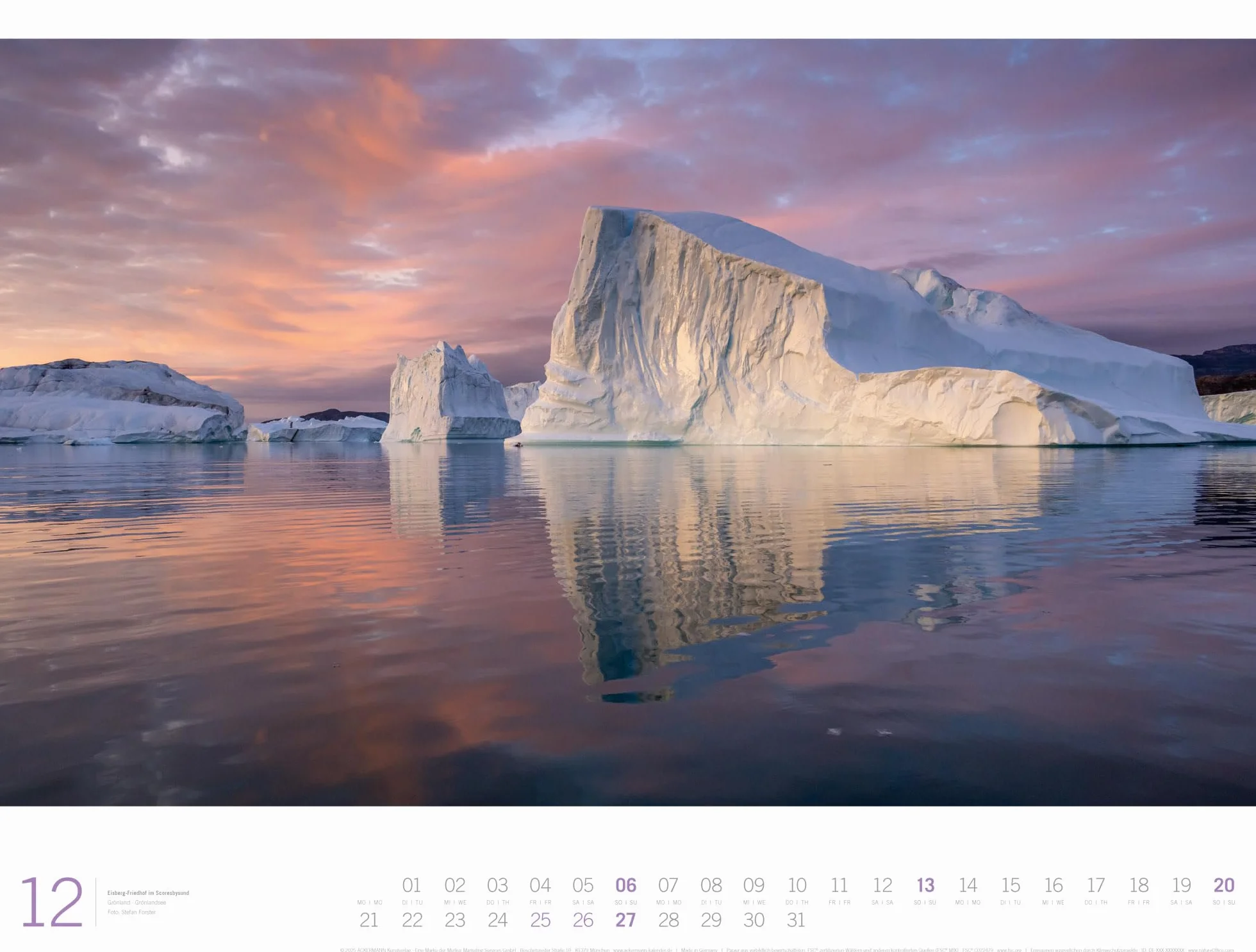 Meer Gallery Kalender 2026: Außergewöhnlicher Meeres-Kalender im großen Querformat (66x50 cm) | Küste und Strand im Großformat